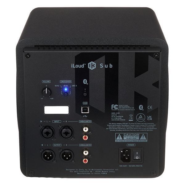 IK Multimedia iLoud Sub - Subwoofer activo de 2x6.5" - 200W