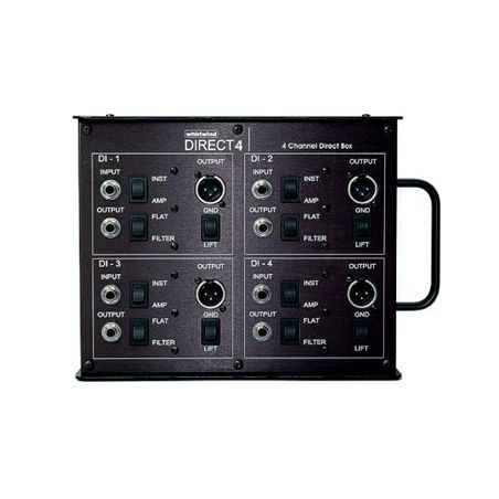 Whirlwind Direct 4 - Caja directa pasiva de 4 canales