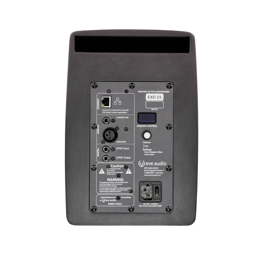 EVE Audio Exo 25 - Monitor de estudio activo de 2 vías 5"