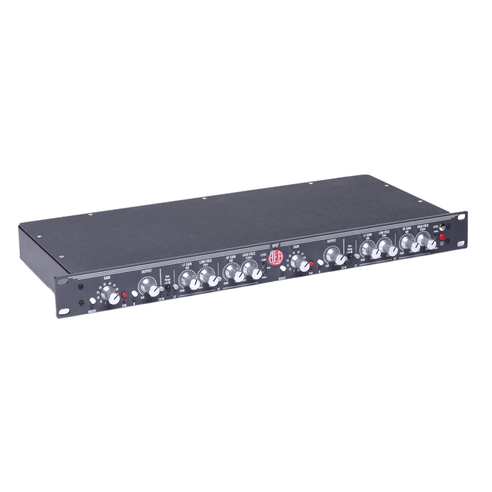 AEA RPQ3 Preamplificador y ecualizador de micrófono de cinta de 2 canales - https://www.cromaonline.cl/