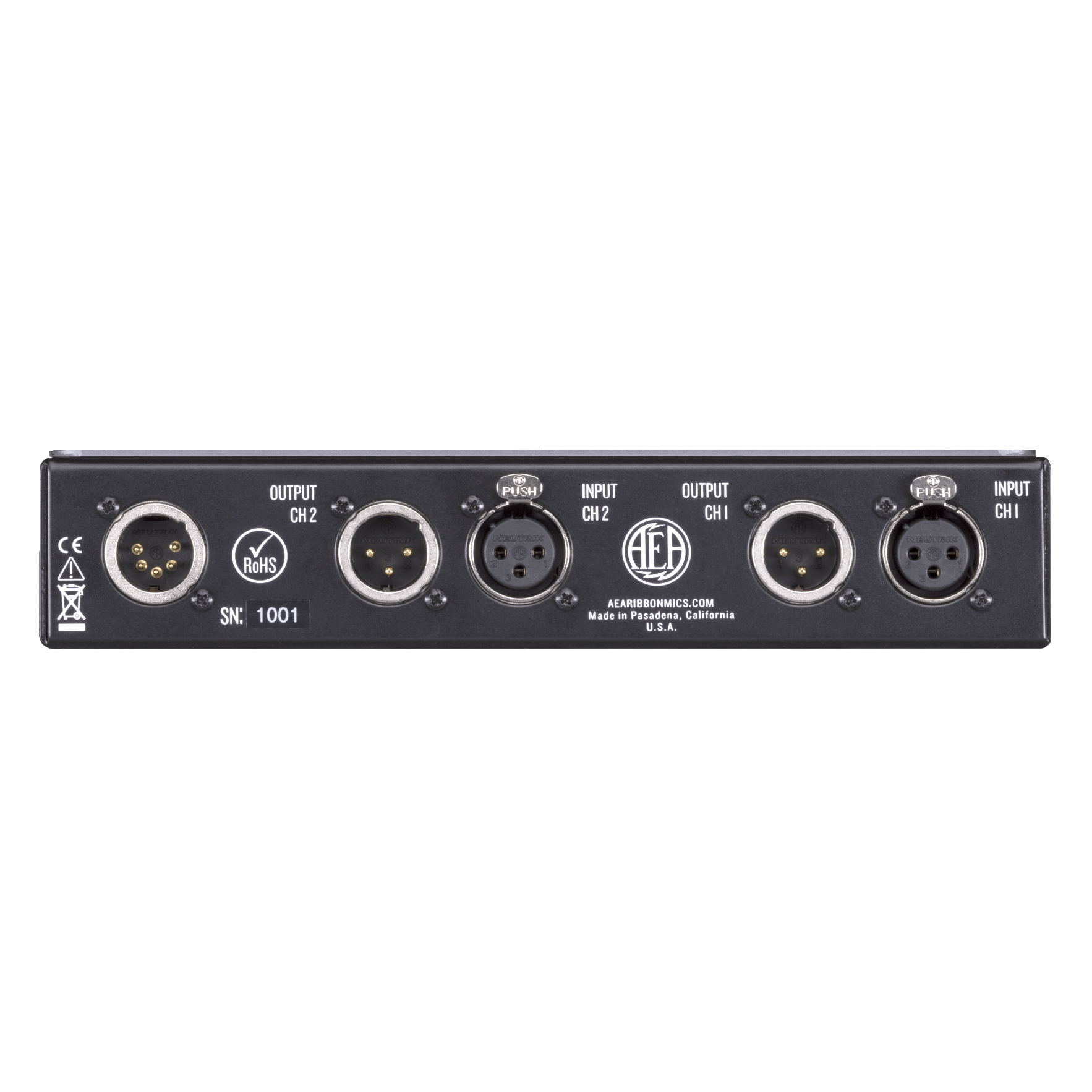 AEA TRP3 Preamplificador de micrófono de 2 canales - https://www.cromaonline.cl/