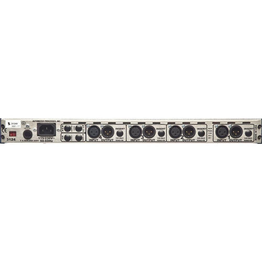 Api 3124V - Preamplificador de micrófono de 4 canales - https://www.cromaonline.cl/