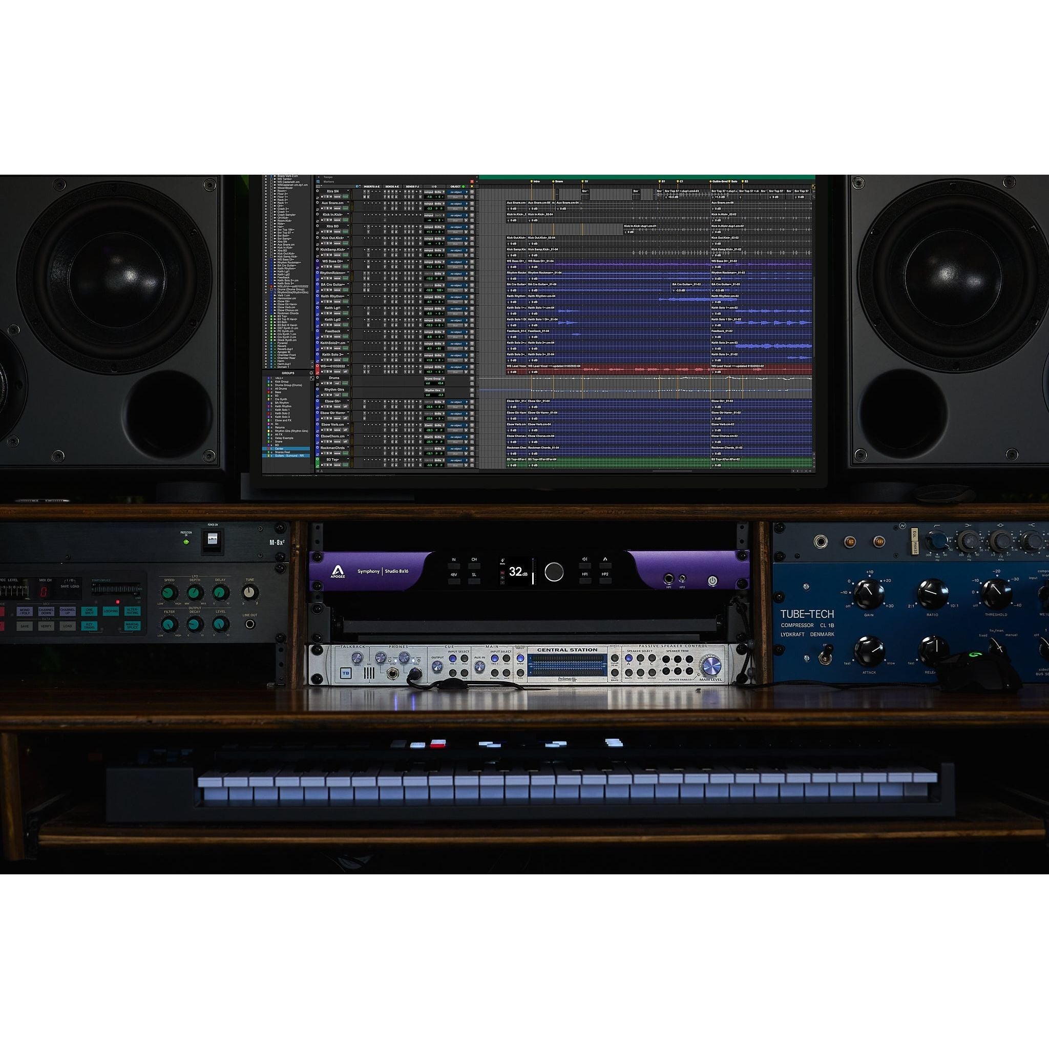 Apogee Symphony Studio 8x16 - Interfaz de Audio para audio inmersivo con DSP - https://www.cromaonline.cl/