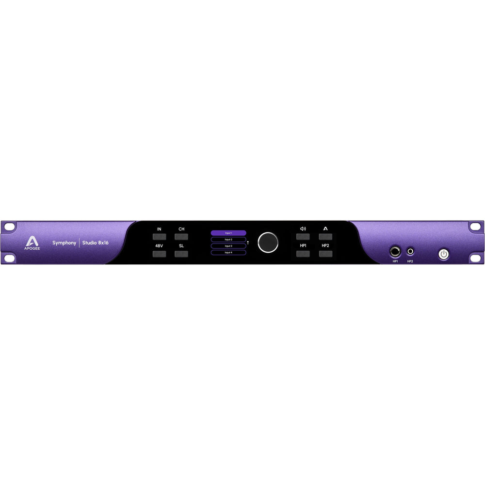 Apogee Symphony Studio 8x16 - Interfaz de Audio para audio inmersivo con DSP - https://www.cromaonline.cl/
