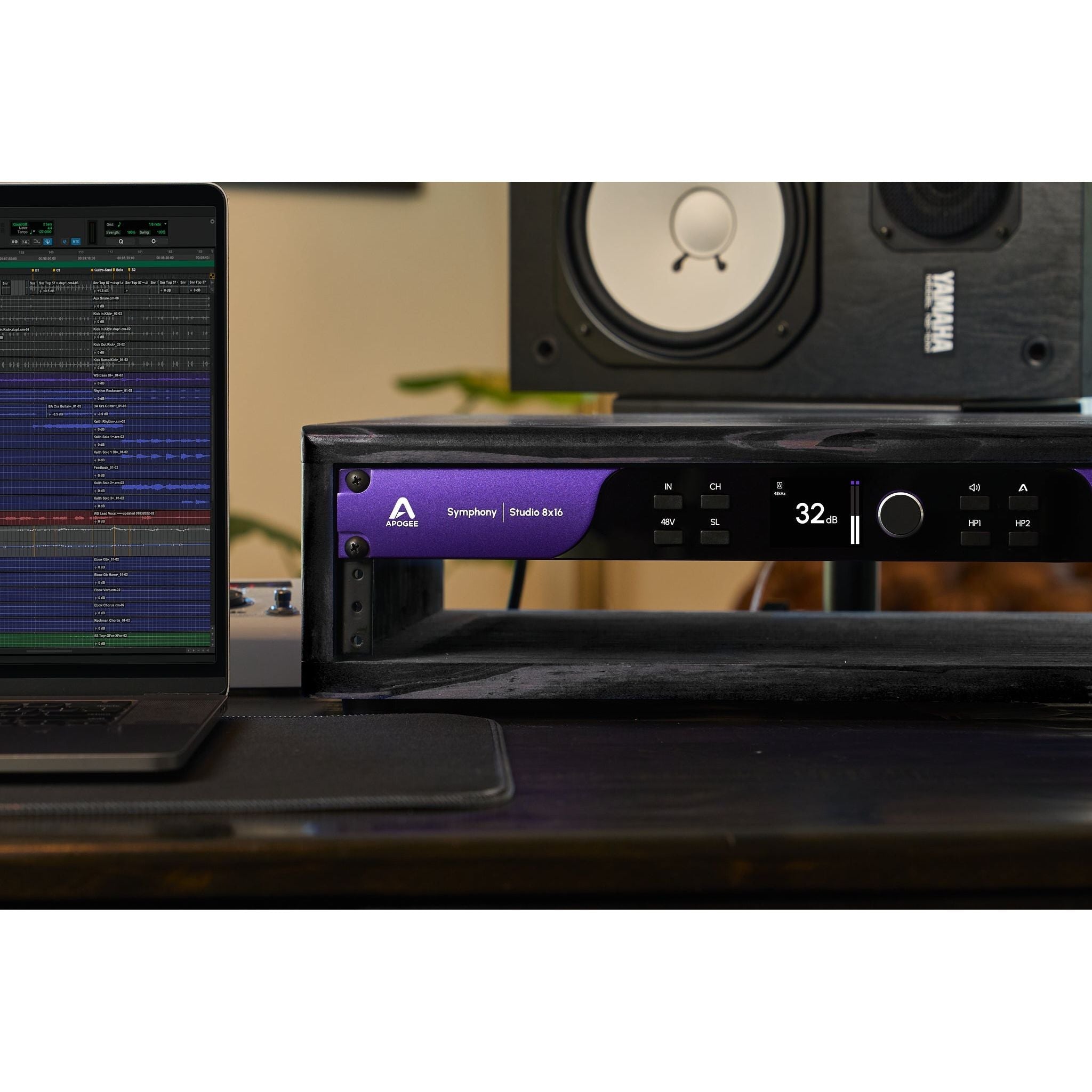 Apogee Symphony Studio 8x16 - Interfaz de Audio para audio inmersivo con DSP - https://www.cromaonline.cl/