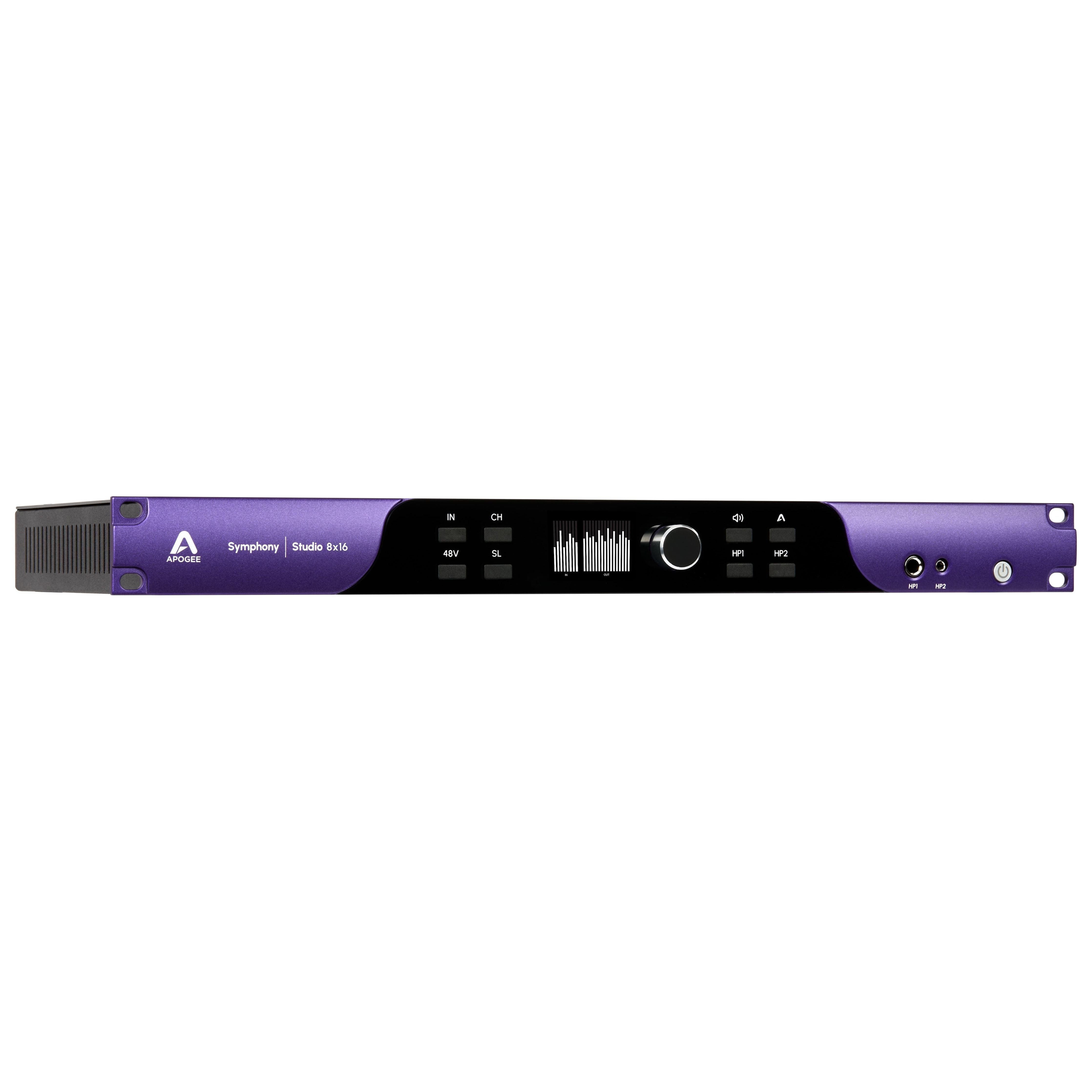 Apogee Symphony Studio 8x16 - Interfaz de Audio para audio inmersivo con DSP - https://www.cromaonline.cl/