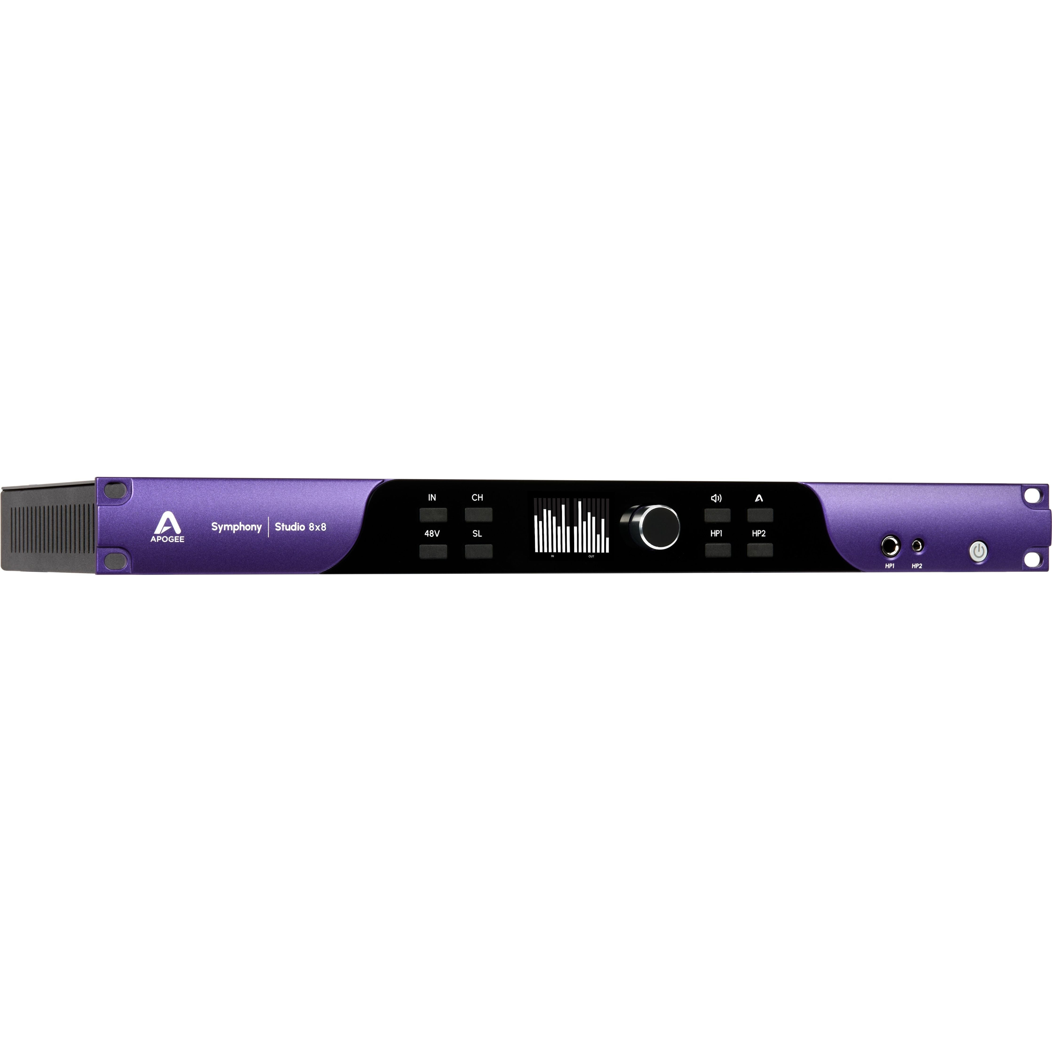 Apogee Symphony Studio 8x8 - Interfaz de audio para mezcla y grabación con DSP - https://www.cromaonline.cl/
