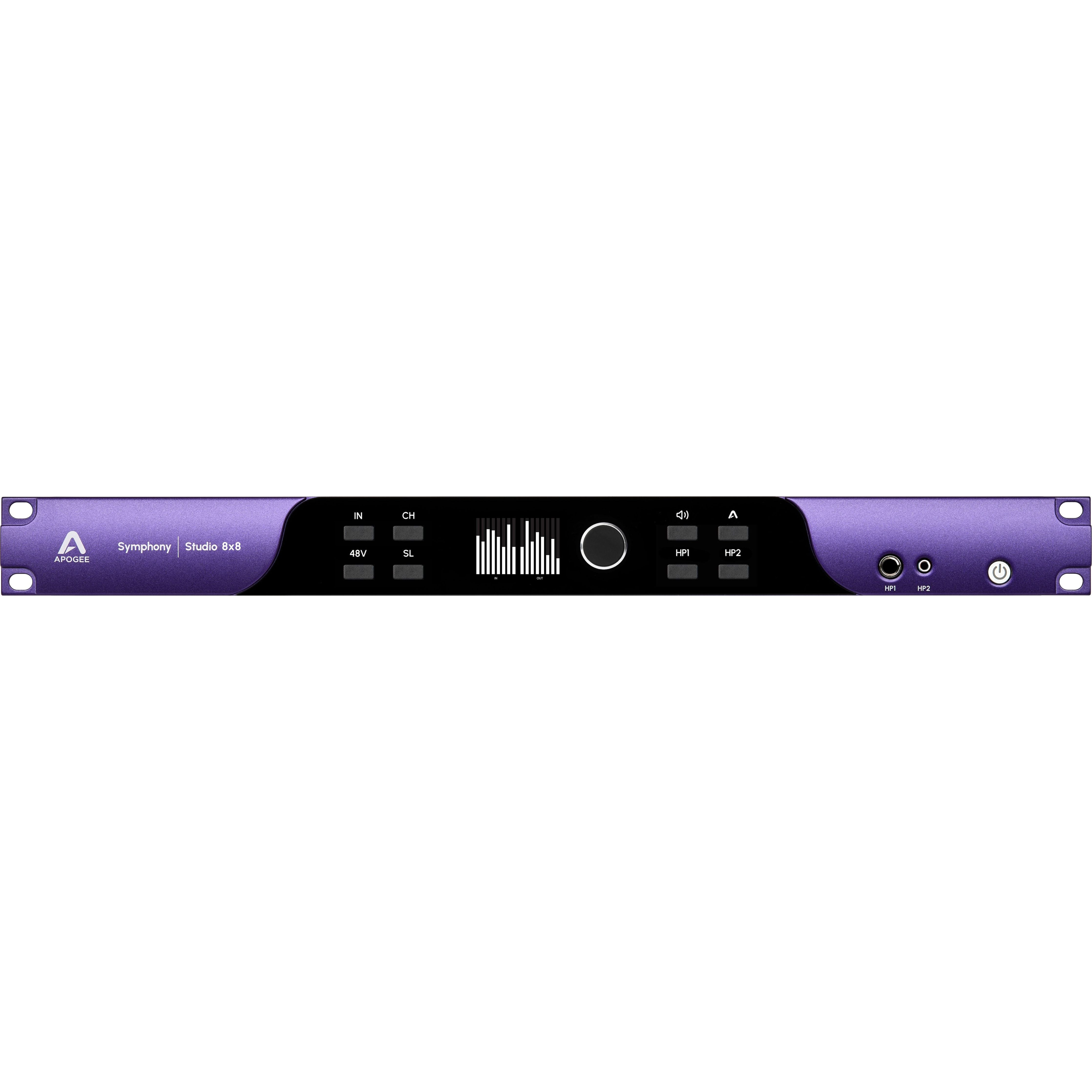 Apogee Symphony Studio 8x8 - Interfaz de audio para mezcla y grabación con DSP - https://www.cromaonline.cl/