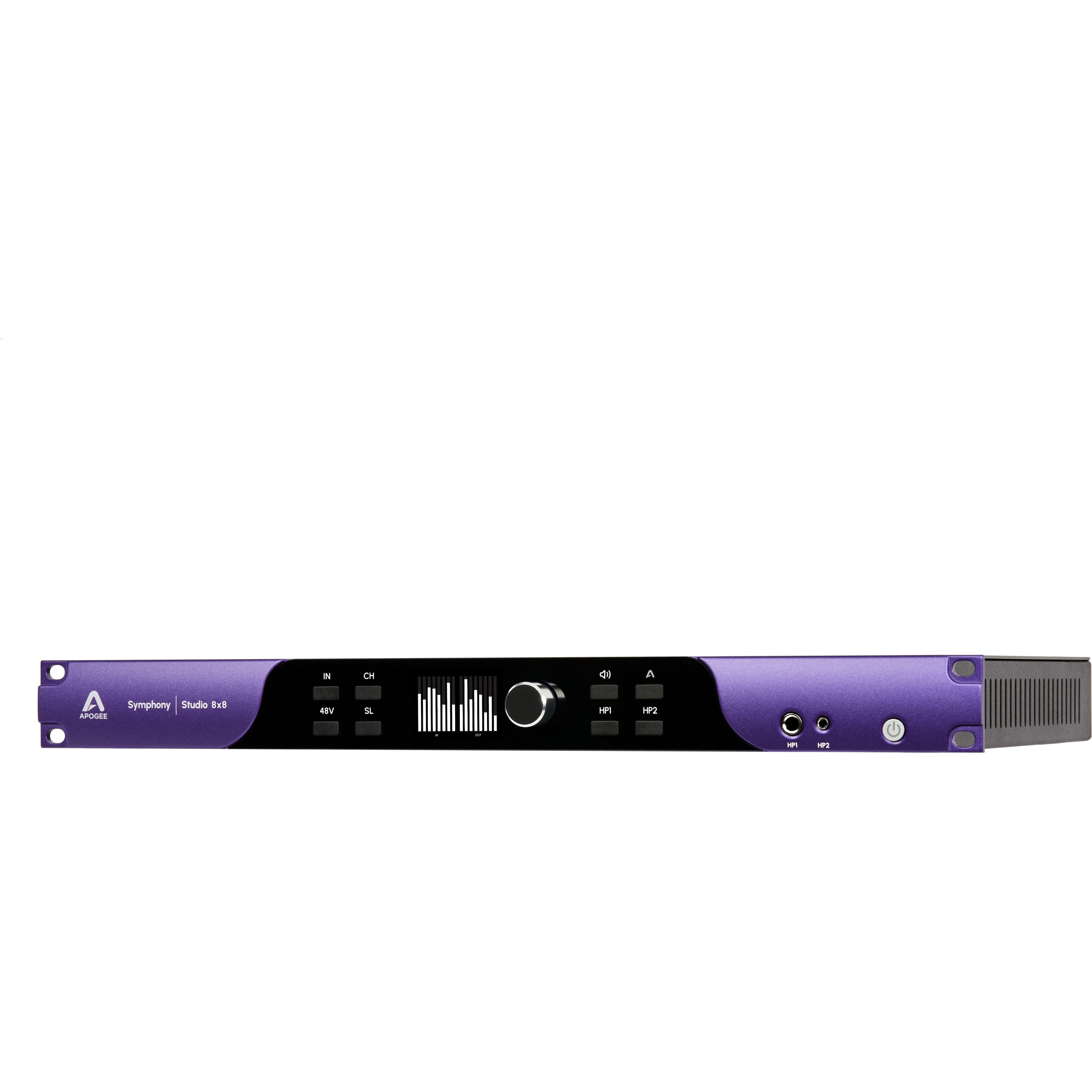Apogee Symphony Studio 8x8 - Interfaz de audio para mezcla y grabación con DSP - https://www.cromaonline.cl/