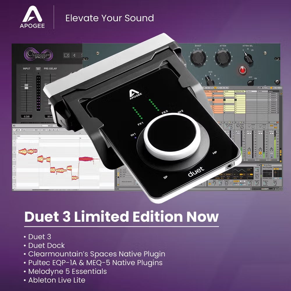 Bundle Apogee Duet LE + Direct Sound EX25 Plus