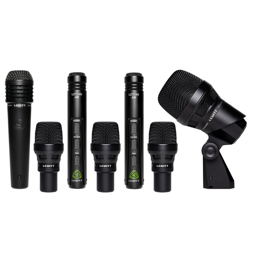 Beatkit Pro - Kit de 7 micrófonos para batería - https://www.cromaonline.cl/