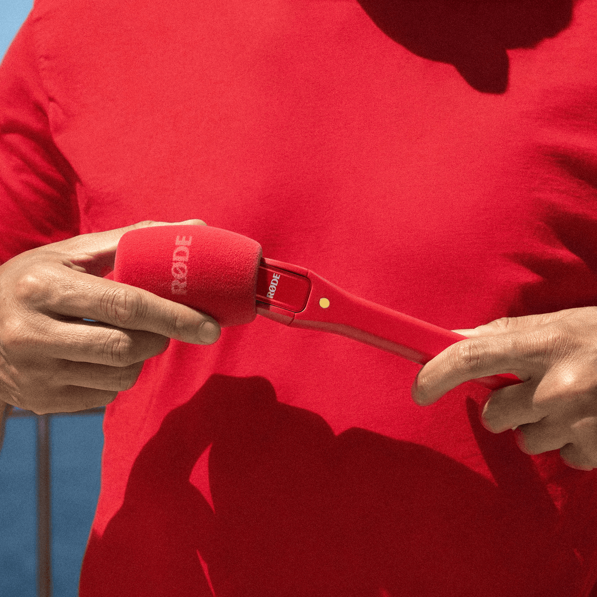 RØDE Interview Micro Red - Adaptador de mano para Wireless Micro rojo — vista adicional