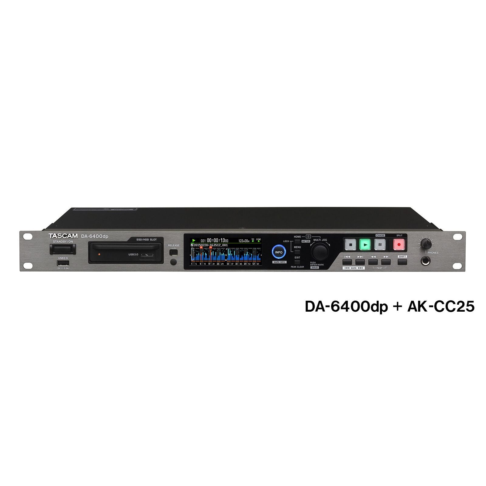 TASCAM DA-6400 DP - Grabadora multipista digital de 64 canales