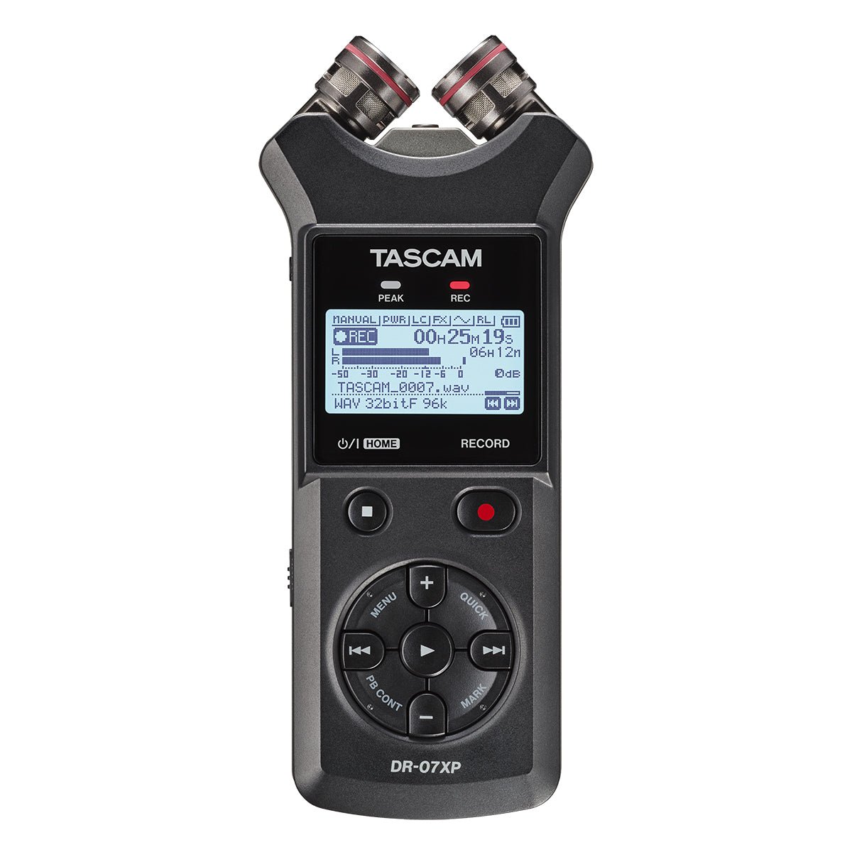 Tascam DR-07XP - Grabadora portátil de 2 canales