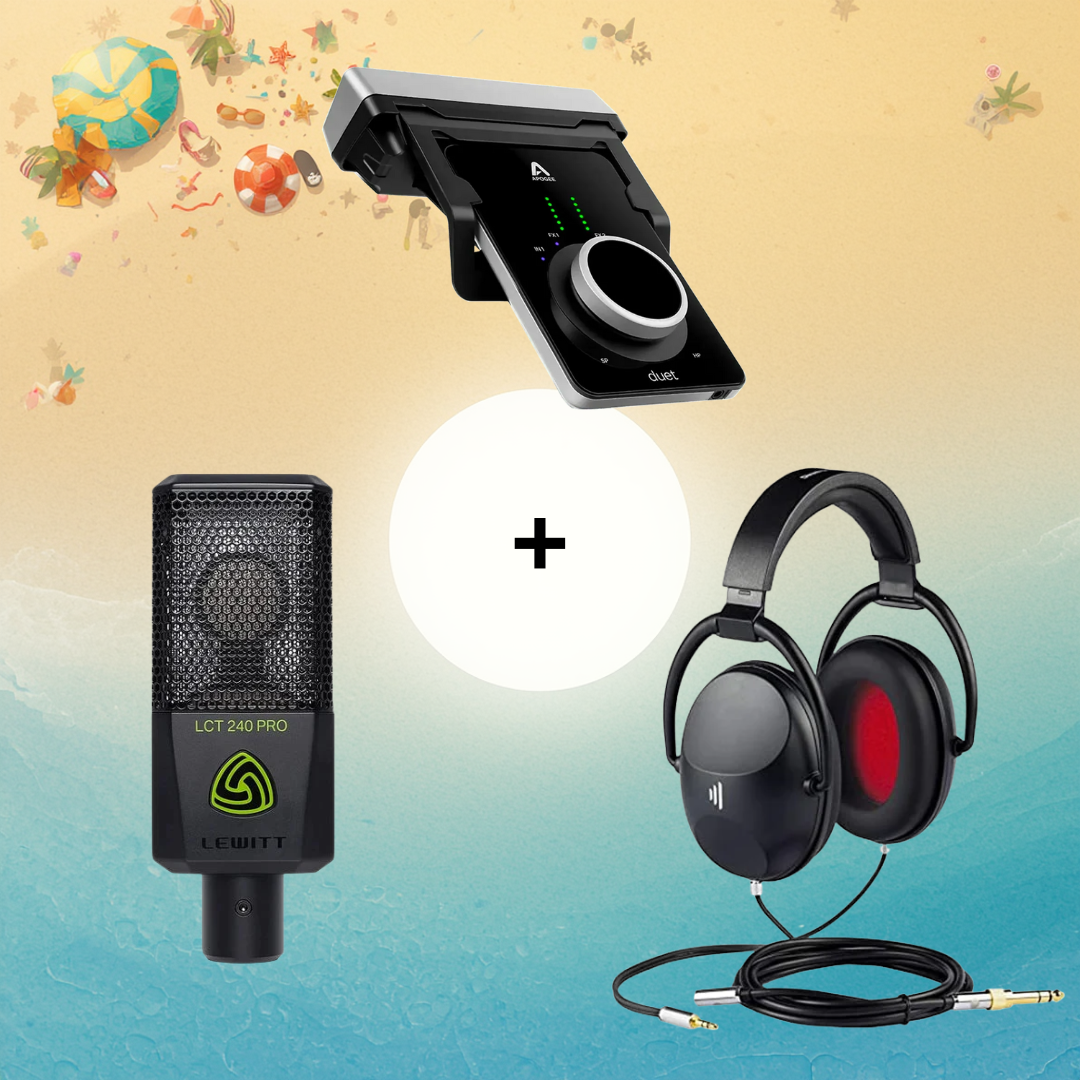 Bundle Apogee Duet 3 LE + Direct Sound EX25 Plus + Lewitt 240 PRO
