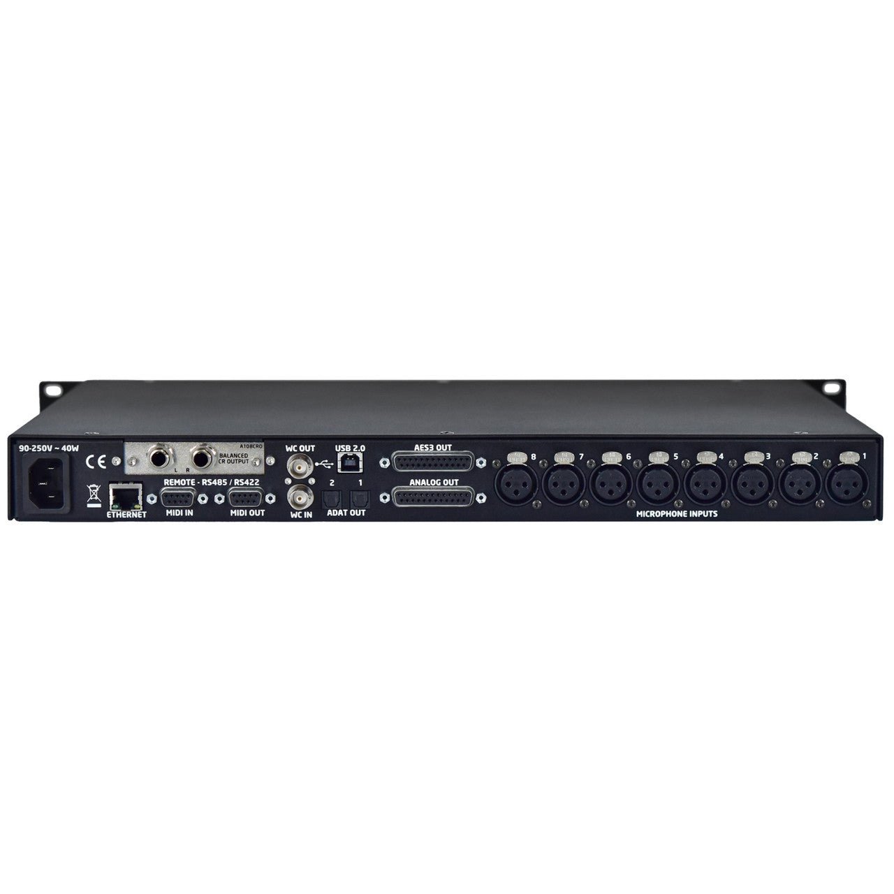 Grace Design m108 Preamplificador de micrófono de 8 canales con tarjeta CRO preinstalada - https://www.cromaonline.cl/
