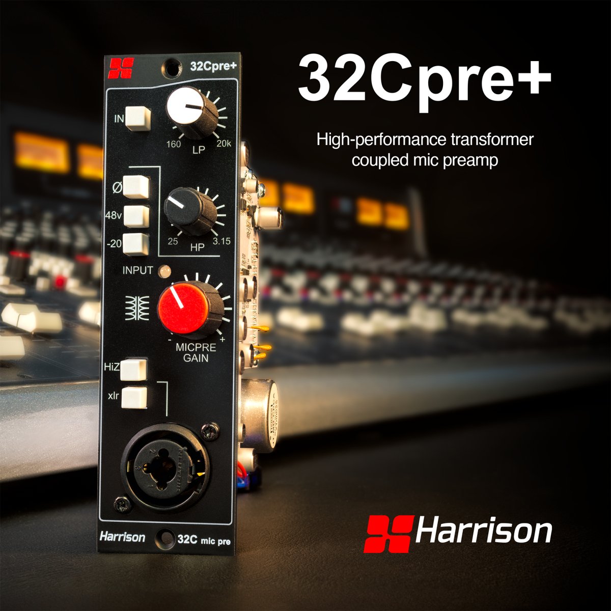 Harrison 32CPre+ Preamplificador serie 500 - https://www.cromaonline.cl/