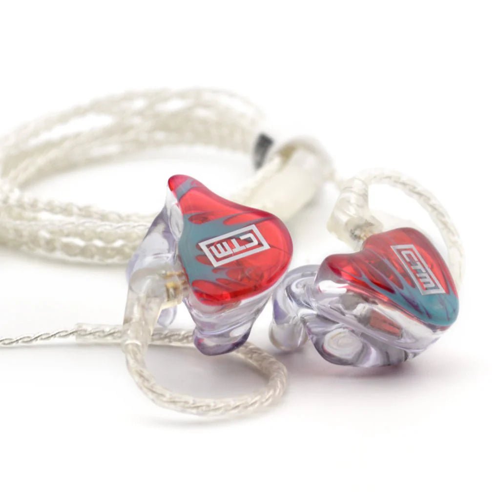 CTM Standard Clear Cable 50" IEM Replacement Cable Clear