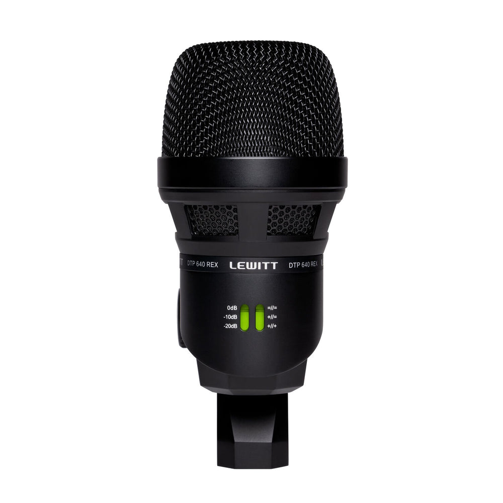 Lewitt DTP 640 Rex - Micrófono de bombo de doble cápsula - https://www.cromaonline.cl/