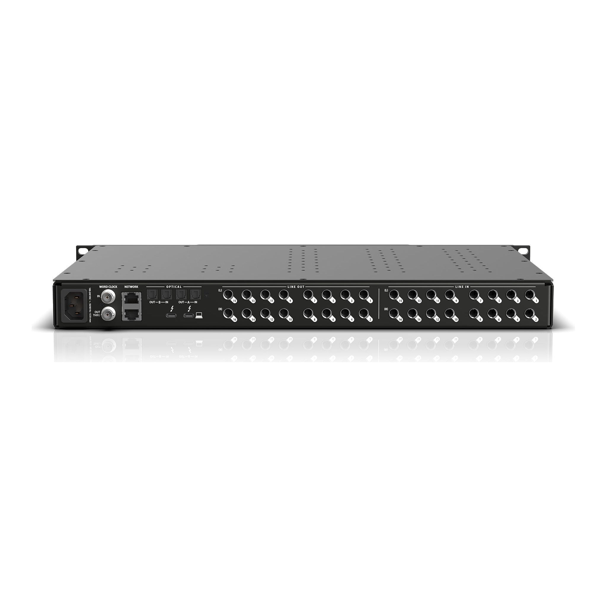 Motu 16A - Interfaz de audio Thunderbolt 4/USB4 de 32 x 34 con AVB - https://www.cromaonline.cl/