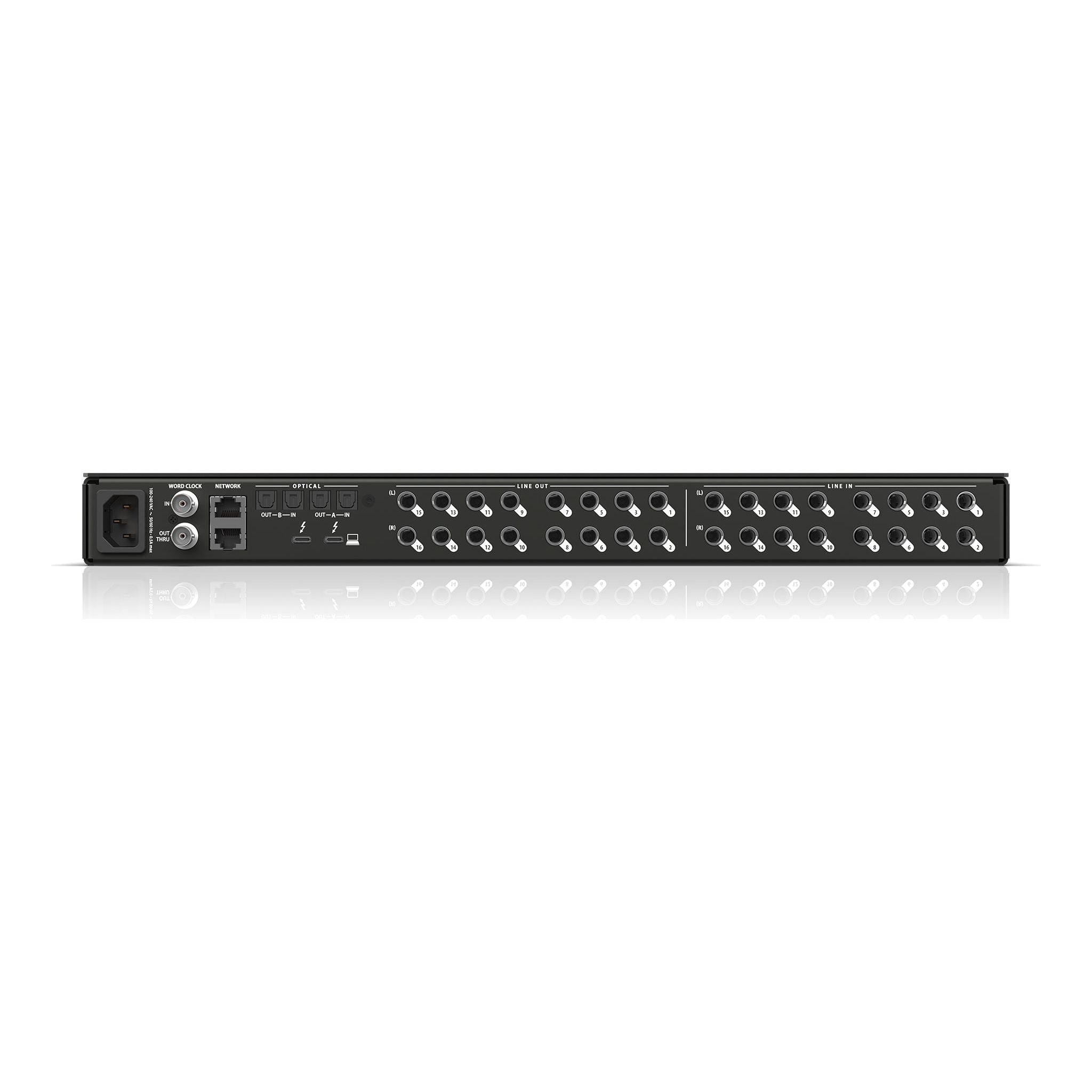 Motu 16A - Interfaz de audio Thunderbolt 4/USB4 de 32 x 34 con AVB - https://www.cromaonline.cl/