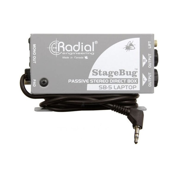 Radial SB5 - Caja directa stereo para laptop - https://www.cromaonline.cl/
