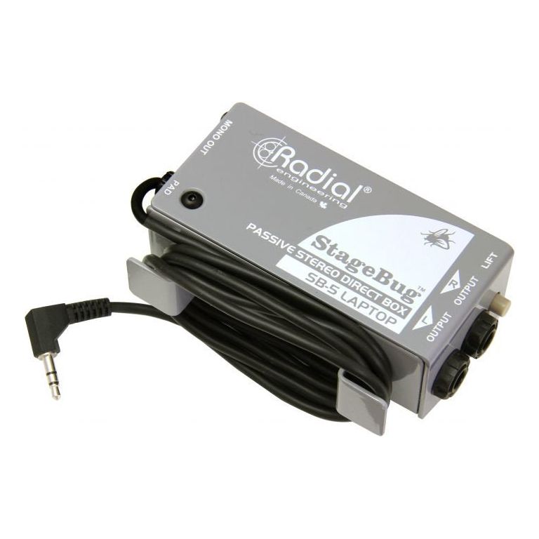 Radial SB5 - Caja directa stereo para laptop - https://www.cromaonline.cl/