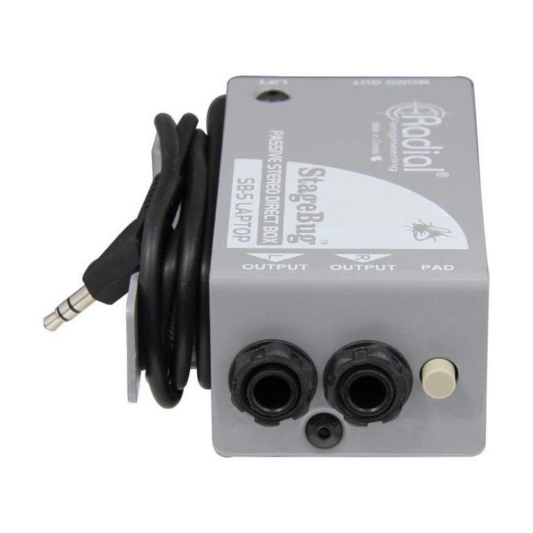 Radial SB5 - Caja directa stereo para laptop - https://www.cromaonline.cl/