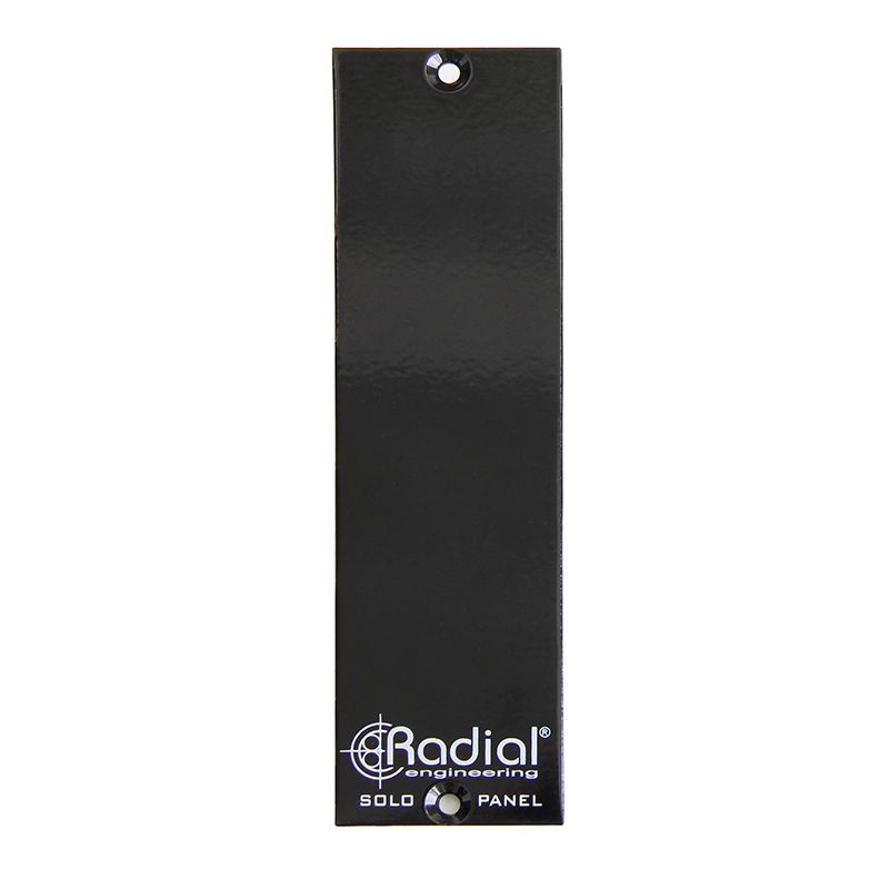 Radial Solo WH-B1 panel frontal original de una ranura para serie 500