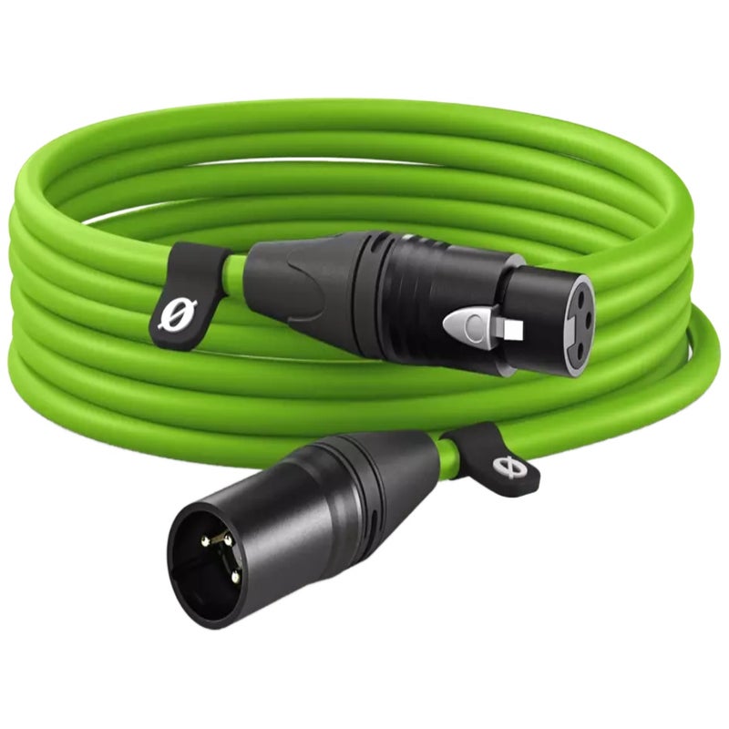RØDE XLR-6M verde - Cable balanceado XLR de 6 metros