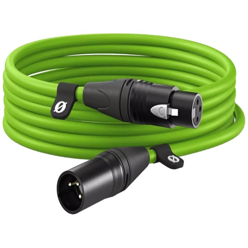 RØDE XLR-6M verde - Cable balanceado XLR de 6 metros