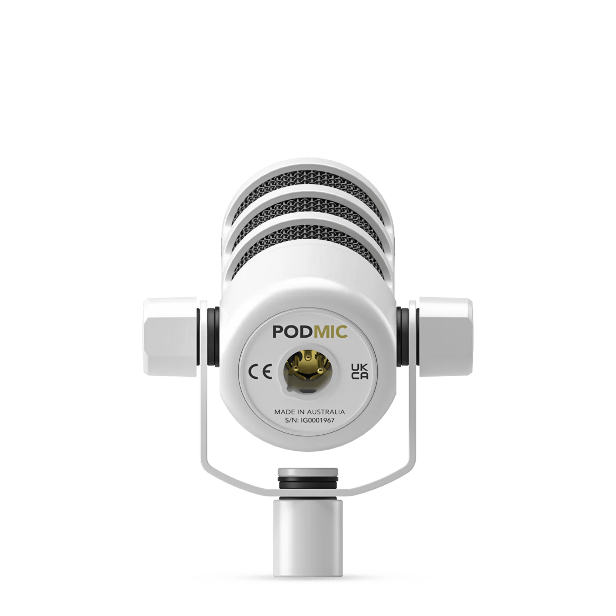 Rode PodMic White - Micrófono dinámico para Podcast color Blanco - https://www.cromaonline.cl/