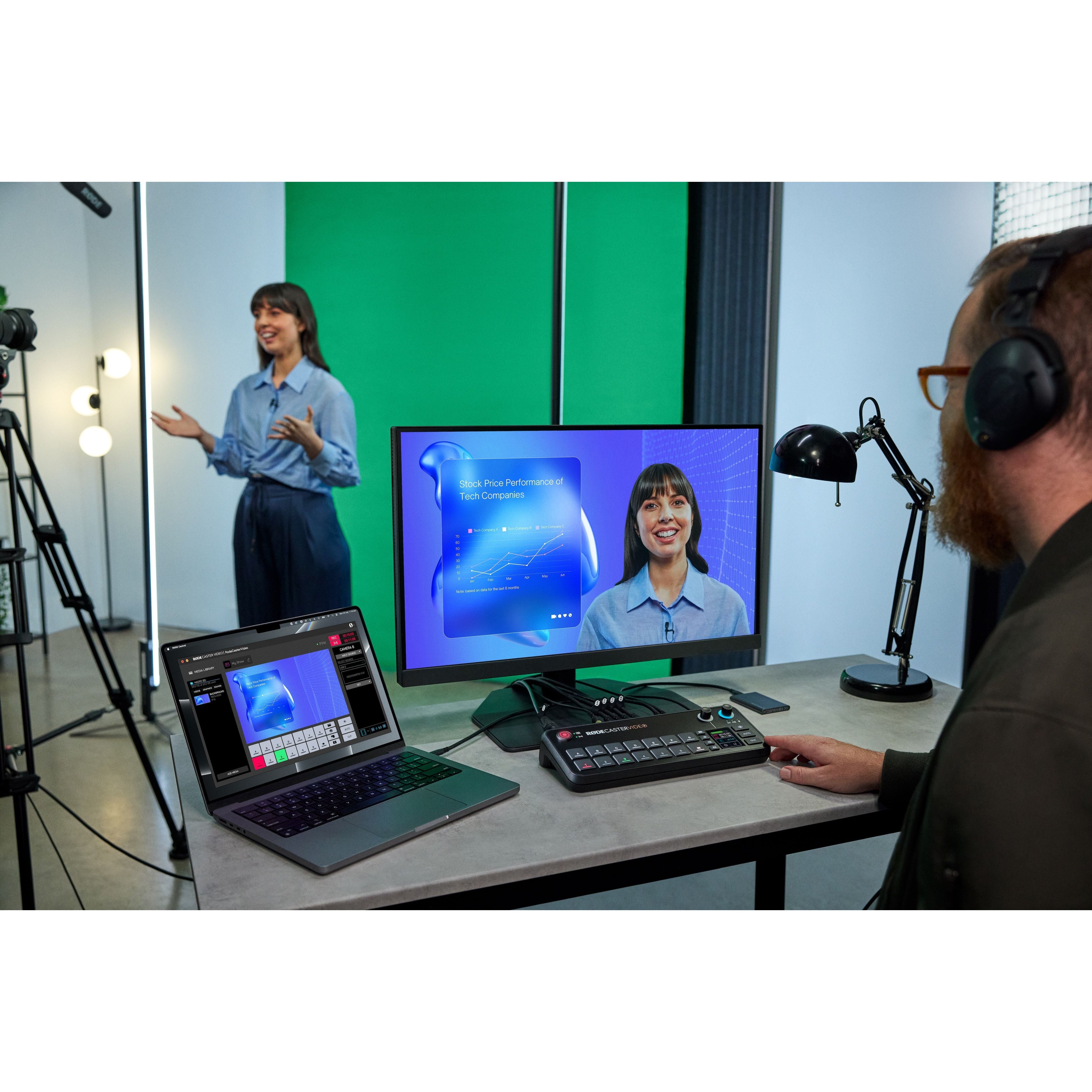 Rode Rodecaster Video - Consola de Producción de Audio y Video - https://www.cromaonline.cl/