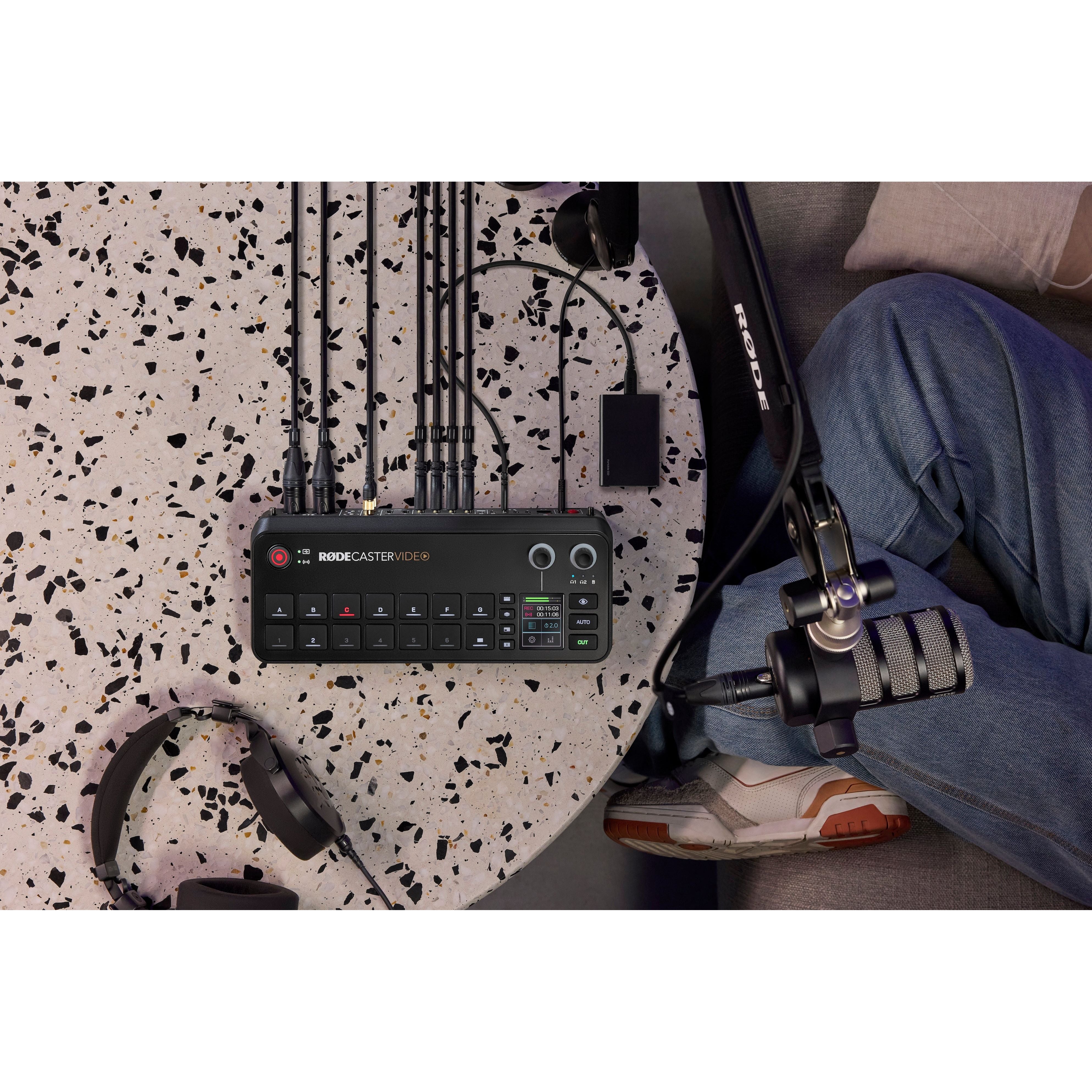 Rode Rodecaster Video - Consola de Producción de Audio y Video - https://www.cromaonline.cl/