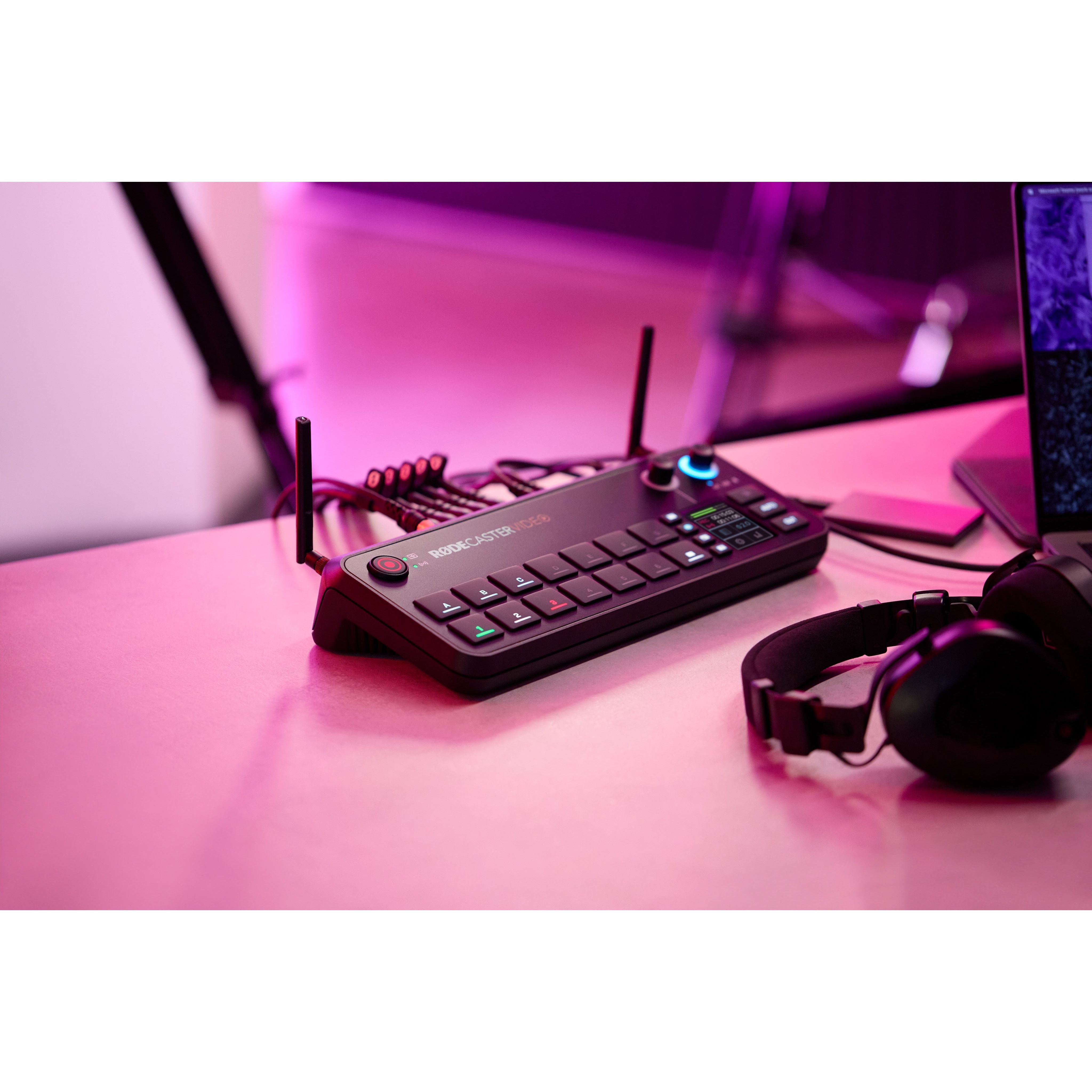 Rode Rodecaster Video - Consola de Producción de Audio y Video - https://www.cromaonline.cl/