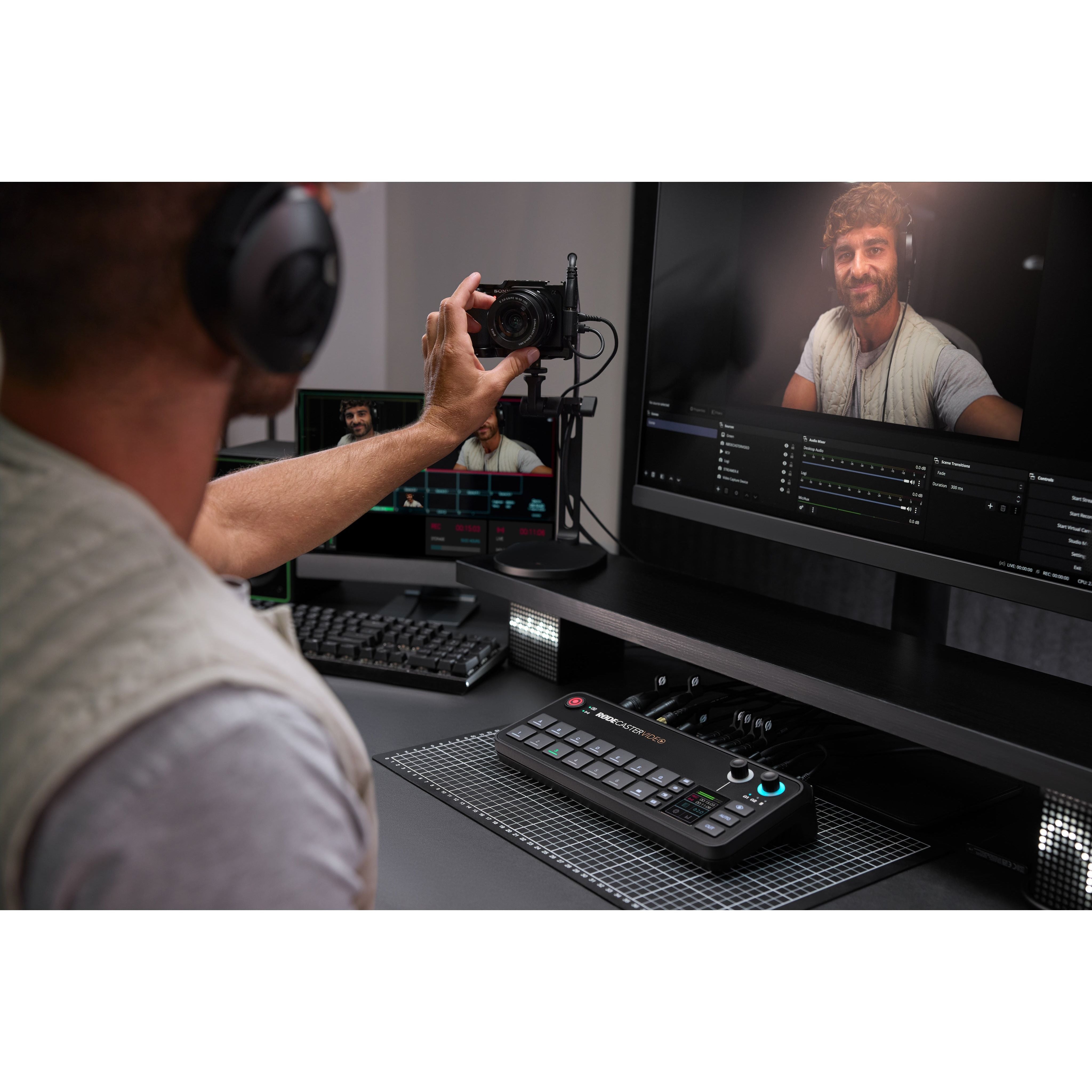 Rode Rodecaster Video - Consola de Producción de Audio y Video - https://www.cromaonline.cl/