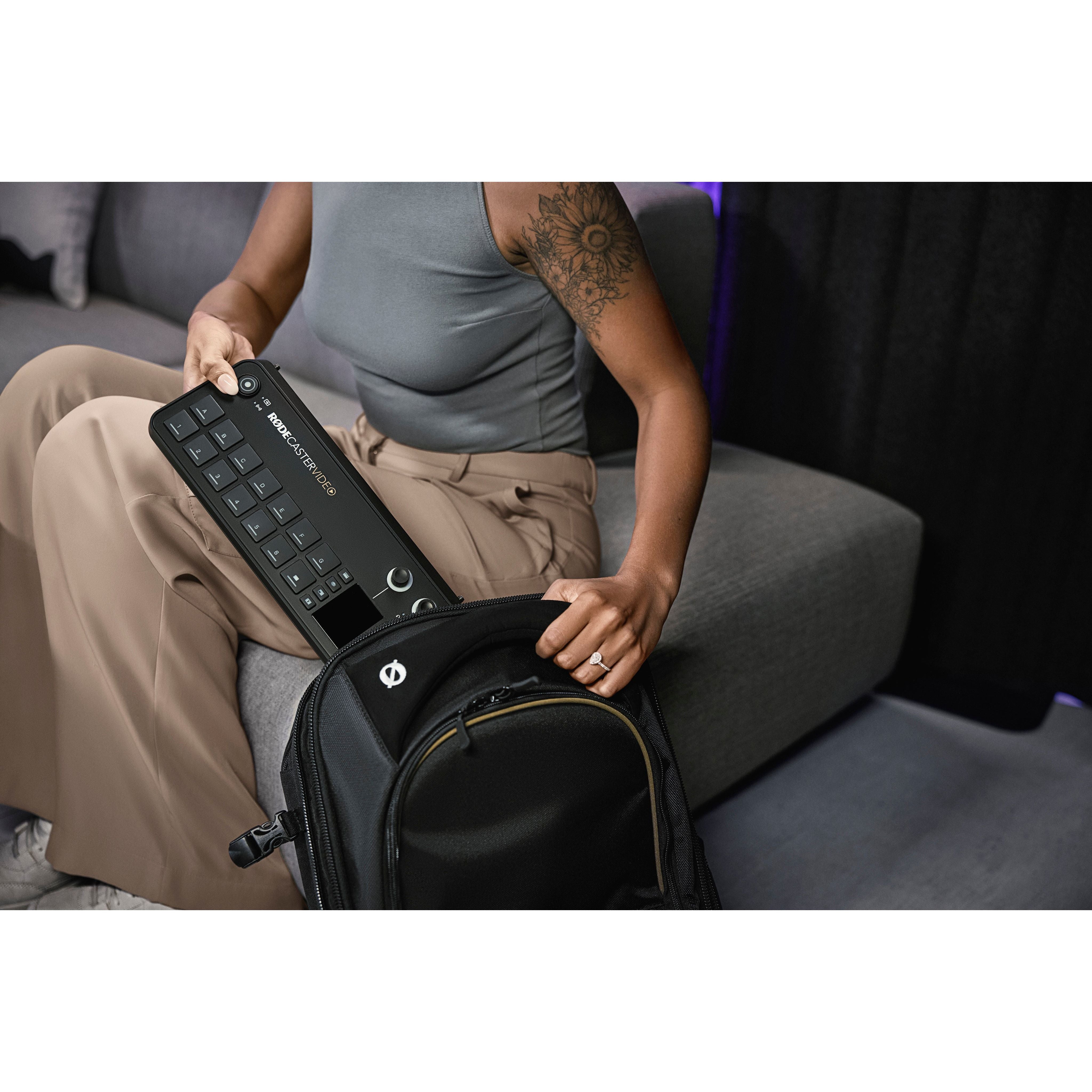 Rode Rodecaster Video - Consola de Producción de Audio y Video - https://www.cromaonline.cl/