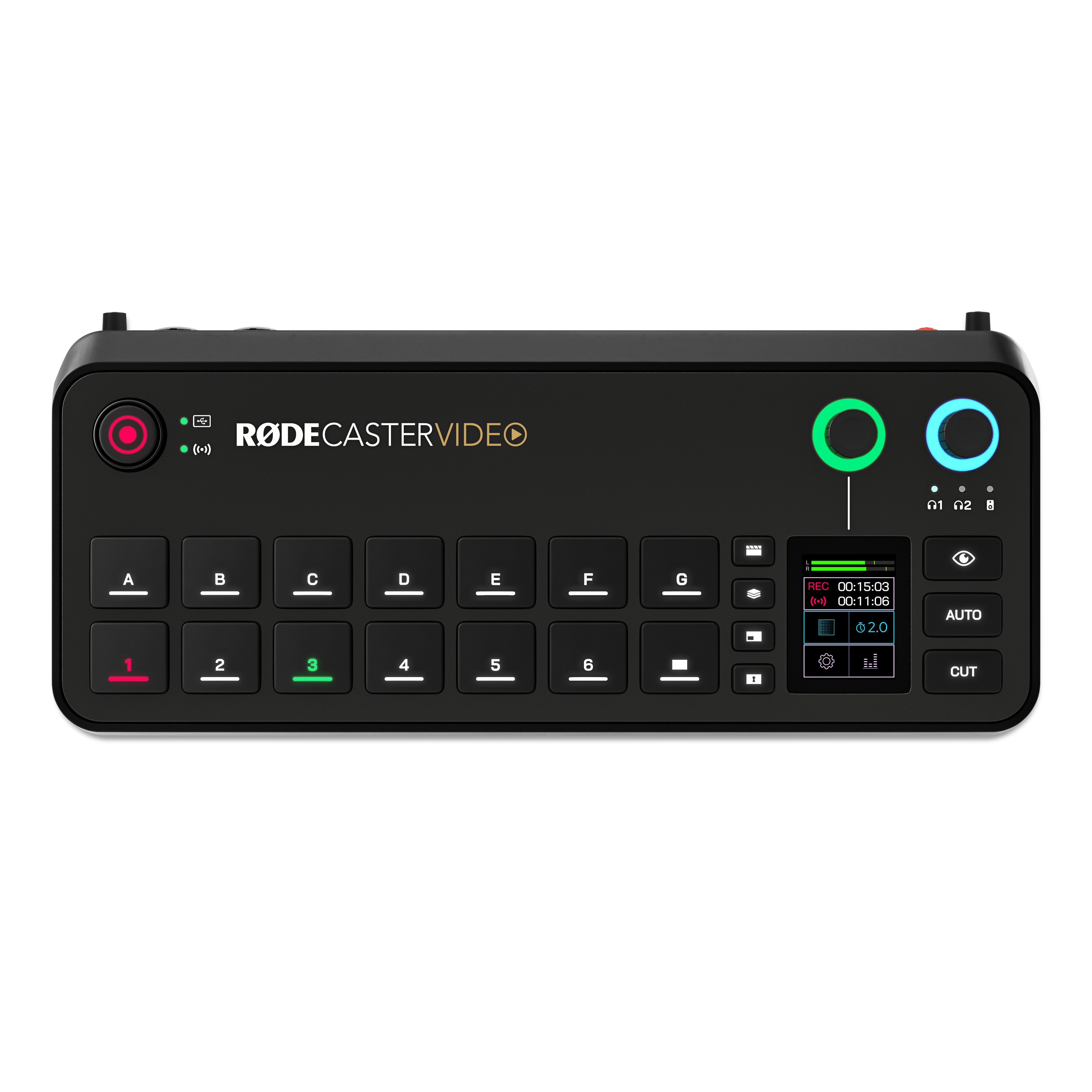 Rode Rodecaster Video - Consola de Producción de Audio y Video - https://www.cromaonline.cl/