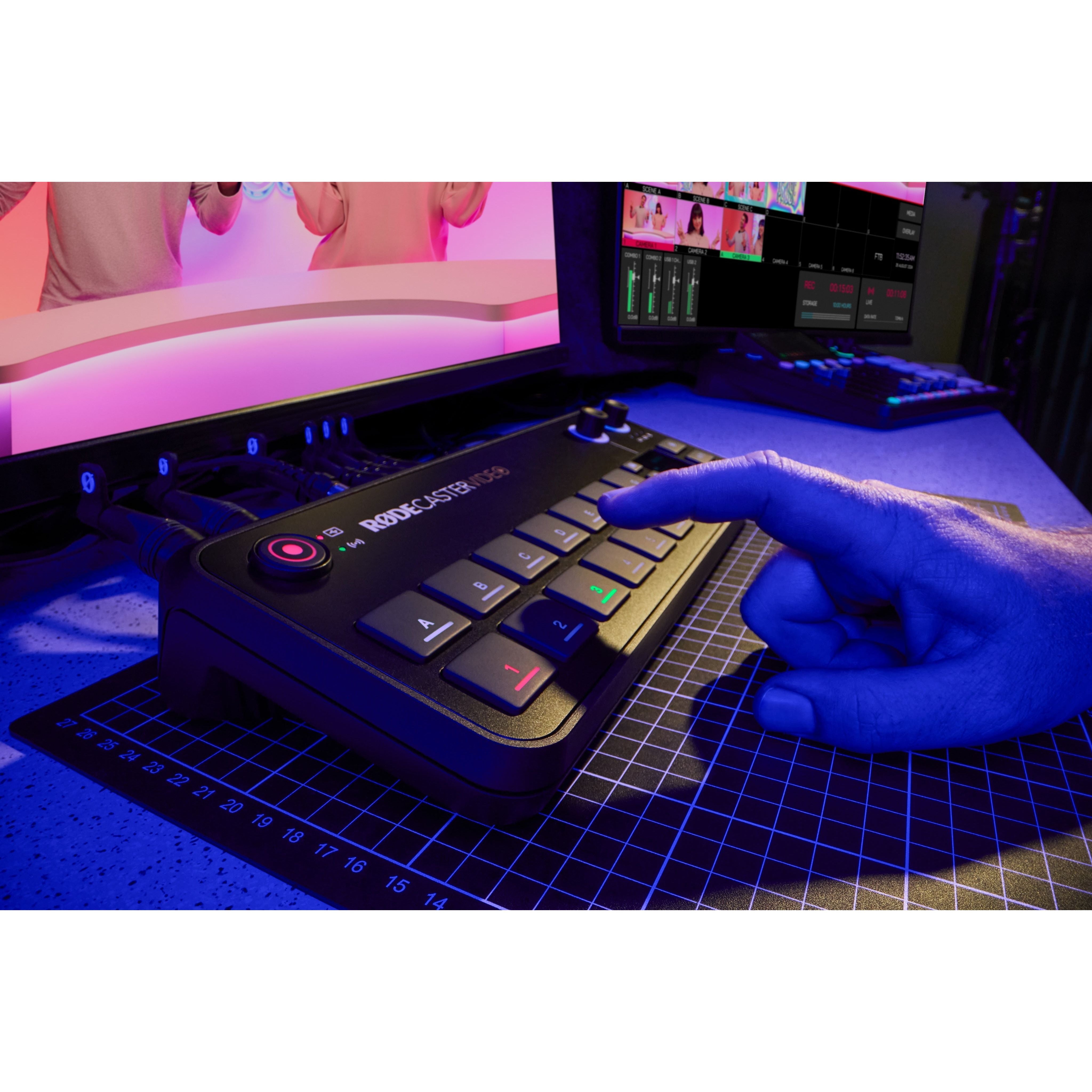 Rode Rodecaster Video - Consola de Producción de Audio y Video - https://www.cromaonline.cl/