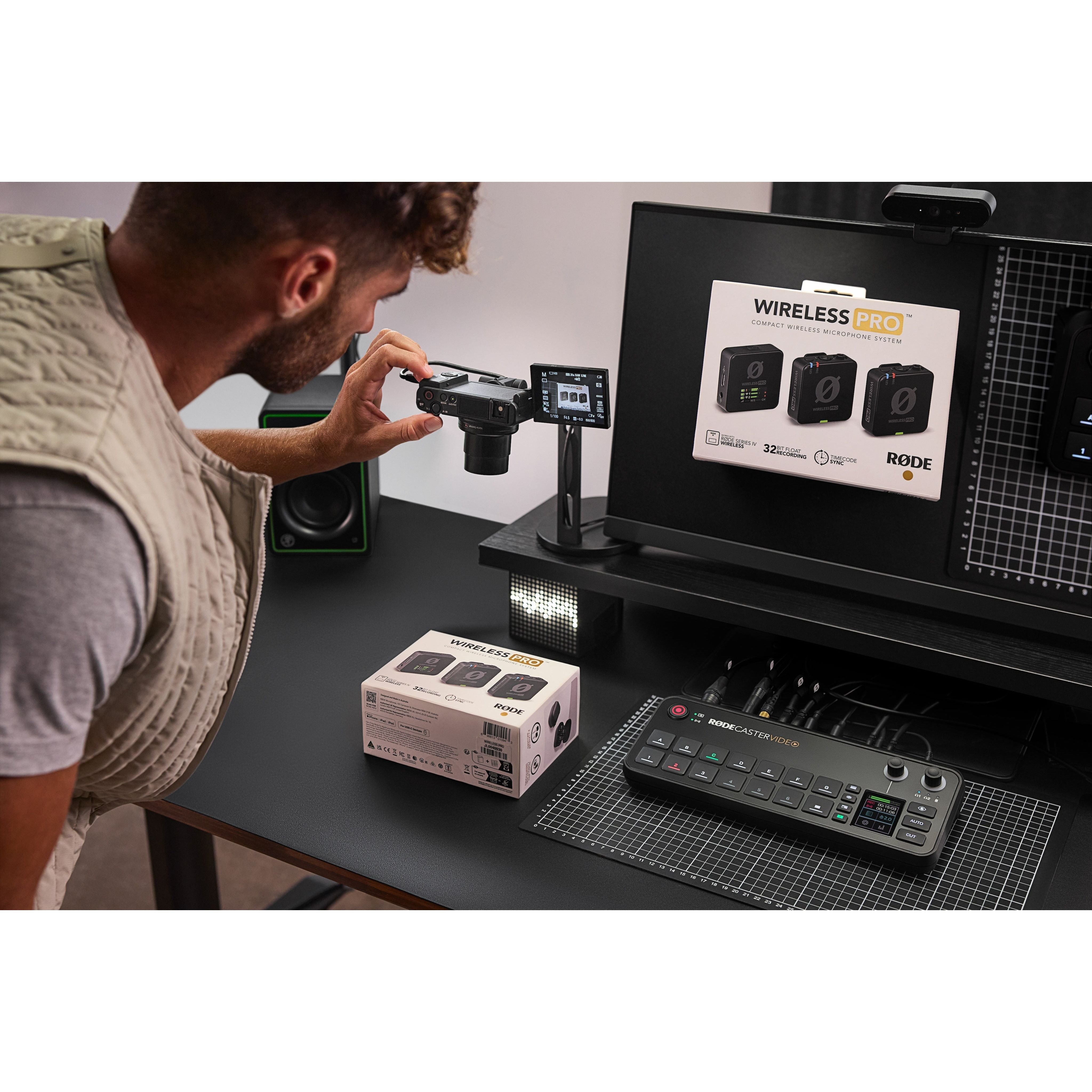 Rode Rodecaster Video - Consola de Producción de Audio y Video - https://www.cromaonline.cl/