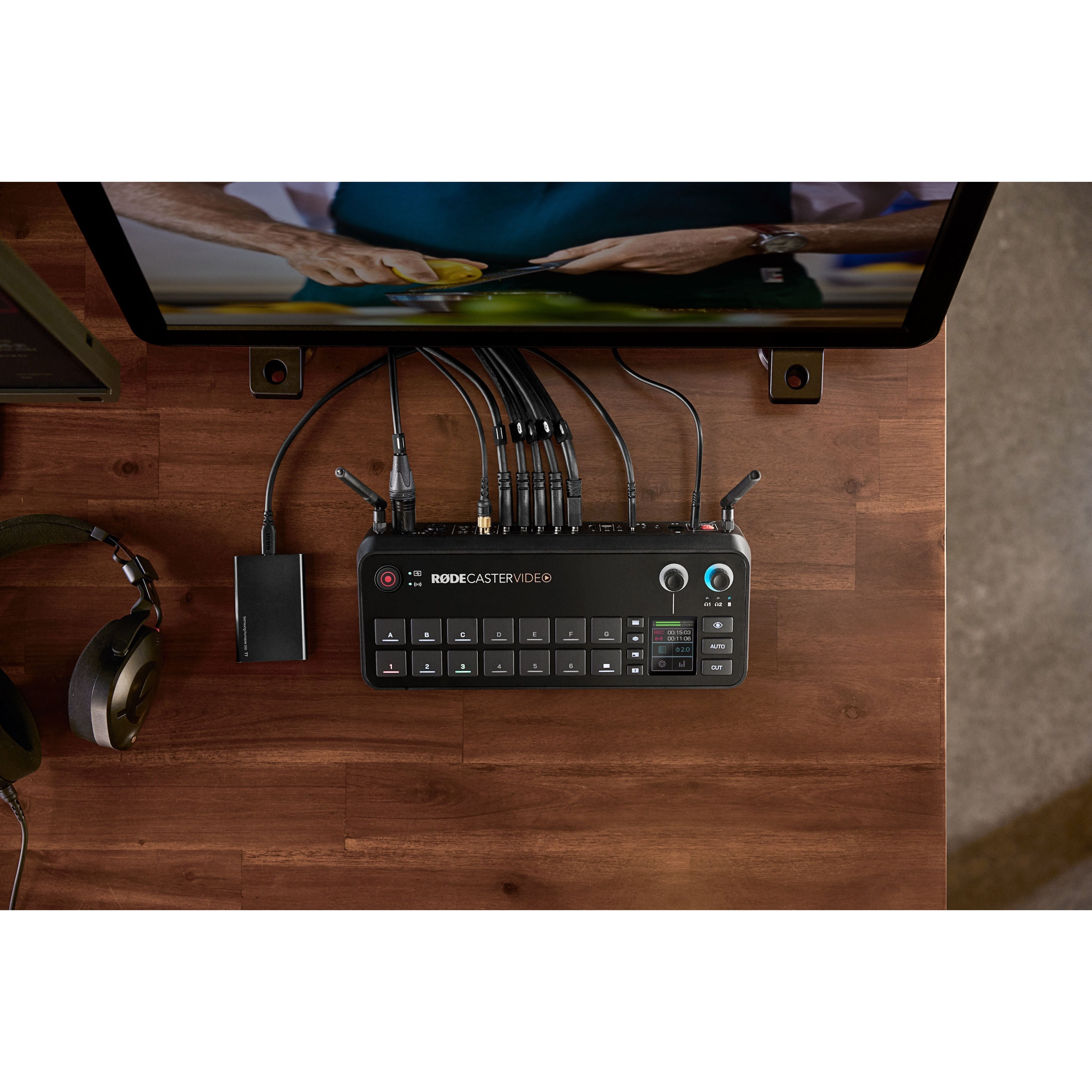 Rode Rodecaster Video - Consola de Producción de Audio y Video - https://www.cromaonline.cl/