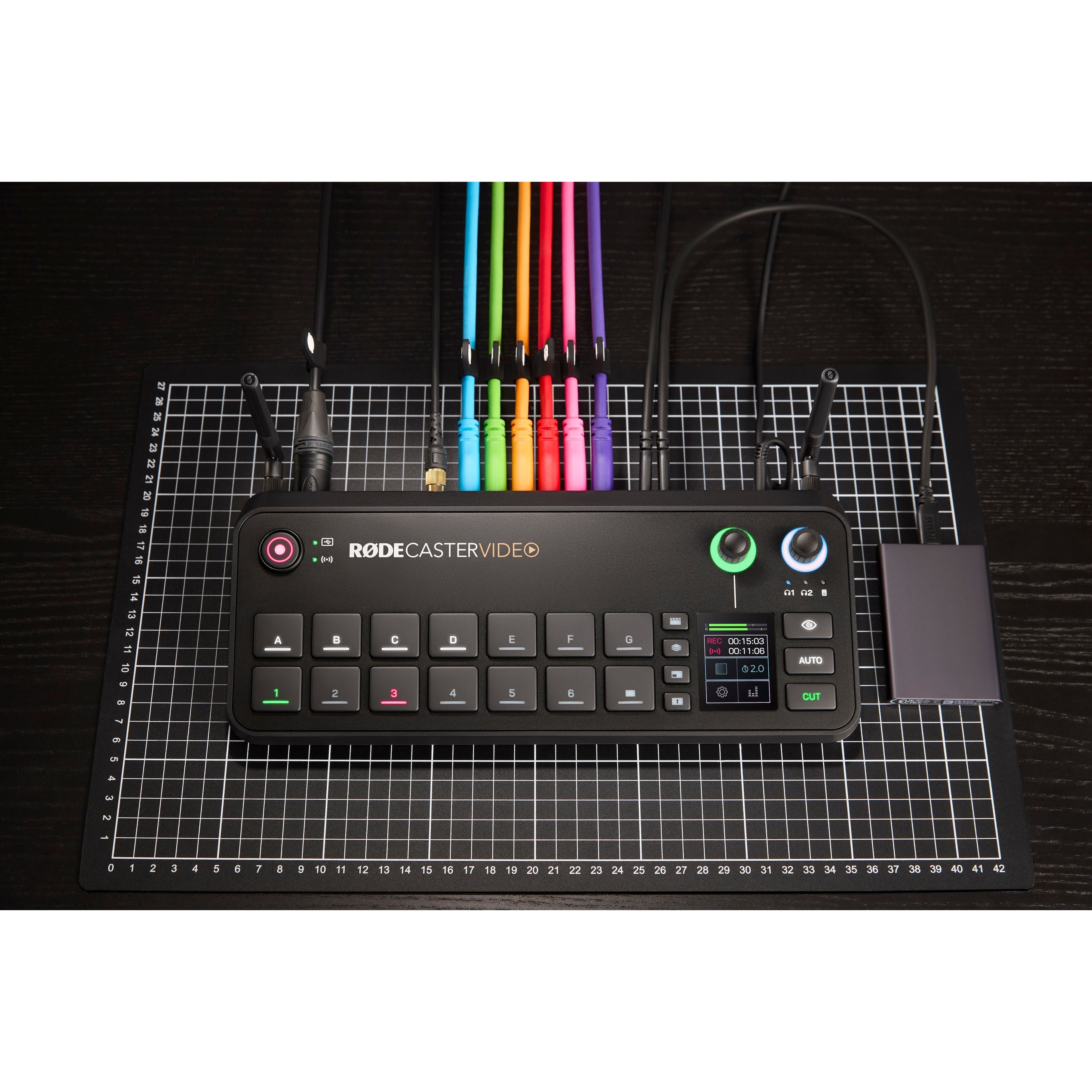 Rode Rodecaster Video - Consola de Producción de Audio y Video - https://www.cromaonline.cl/