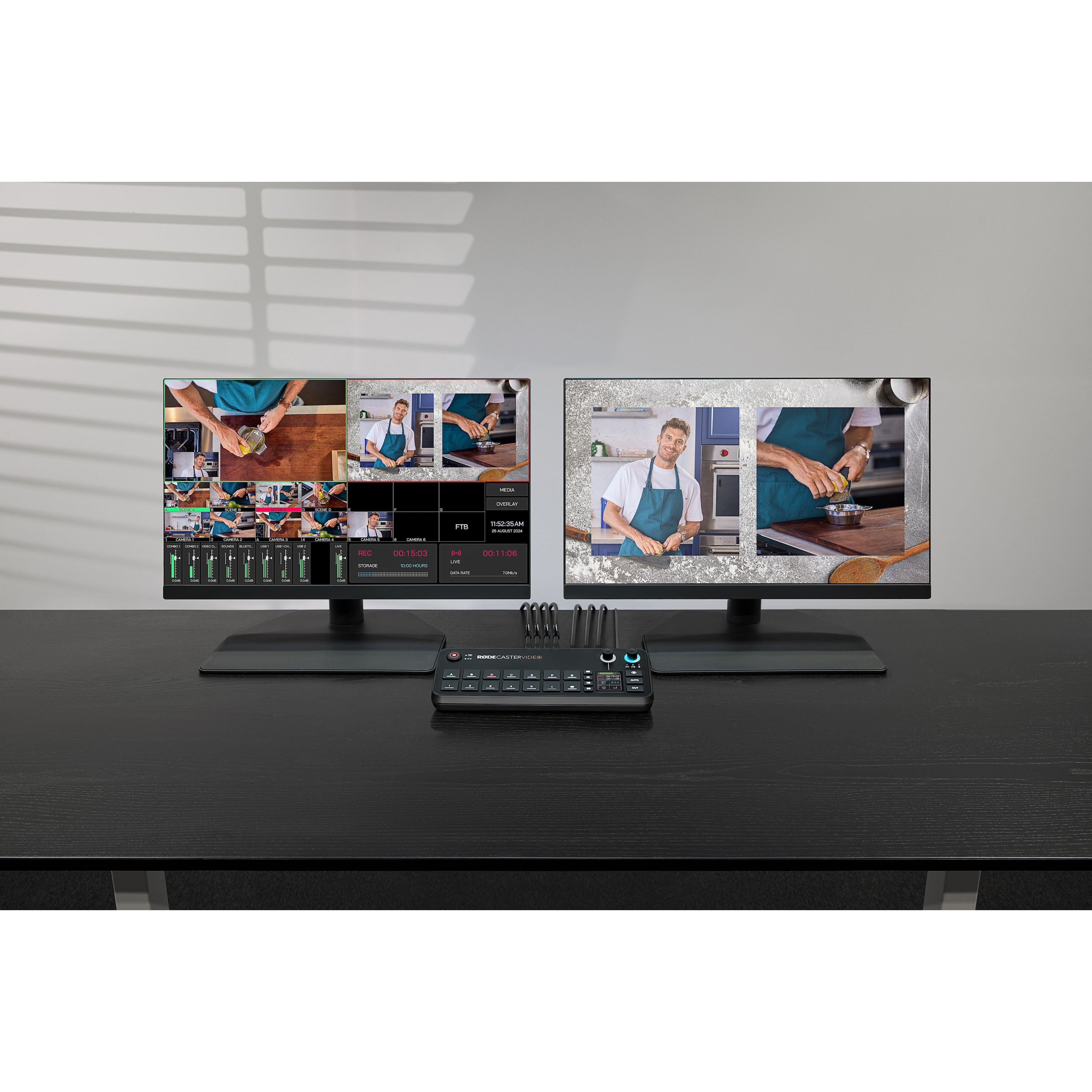 Rode Rodecaster Video - Consola de Producción de Audio y Video - https://www.cromaonline.cl/