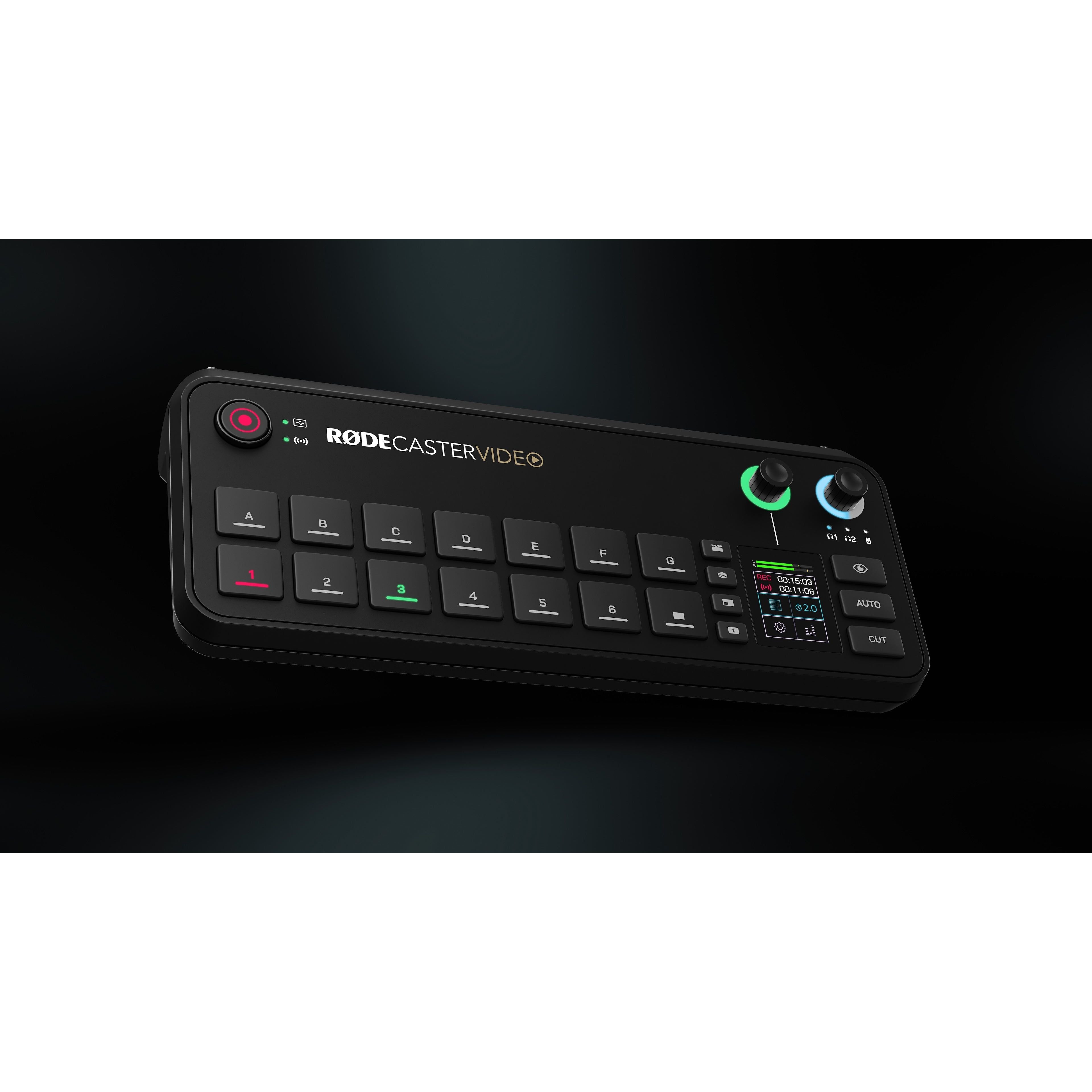 Rode Rodecaster Video - Consola de Producción de Audio y Video - https://www.cromaonline.cl/