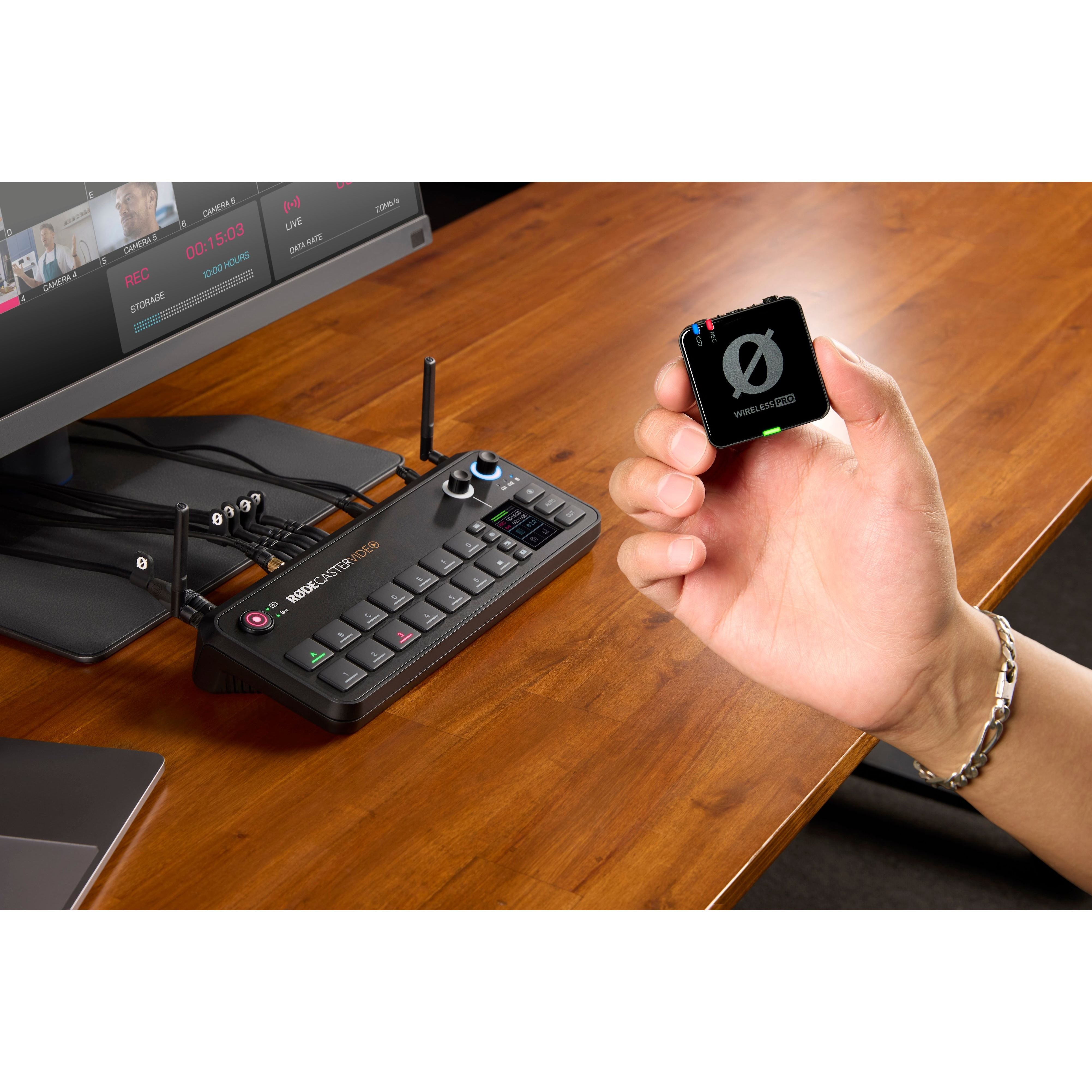 Rode Rodecaster Video - Consola de Producción de Audio y Video - https://www.cromaonline.cl/