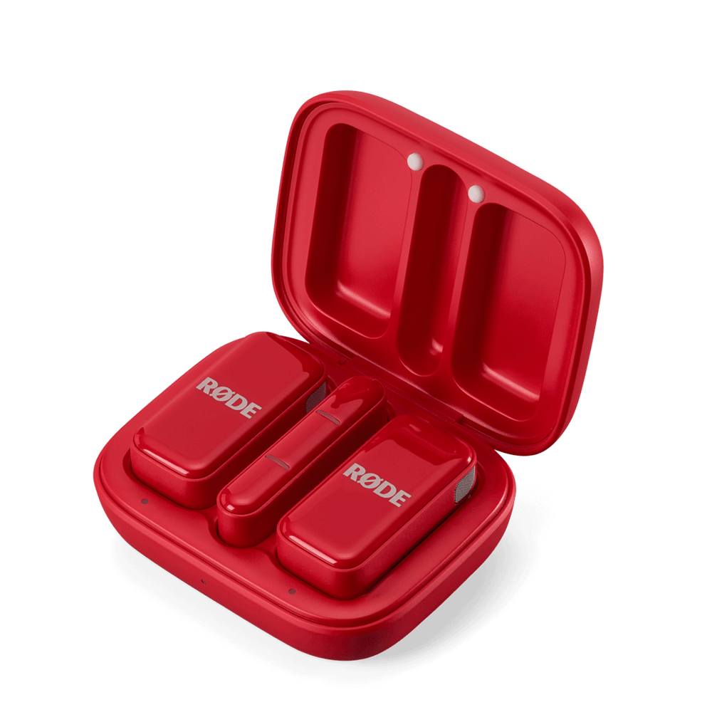 Rode Wireless Micro Red - Micrófono Inalámbrico portátil USB-C, color Rojo - https://www.cromaonline.cl/