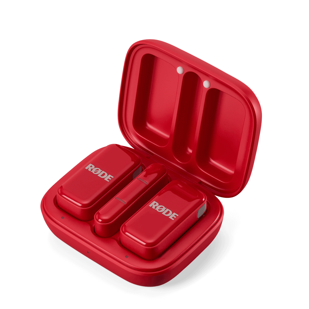 Rode Wireless Micro Red - Micrófono Inalámbrico portátil USB-C, color Rojo - https://www.cromaonline.cl/