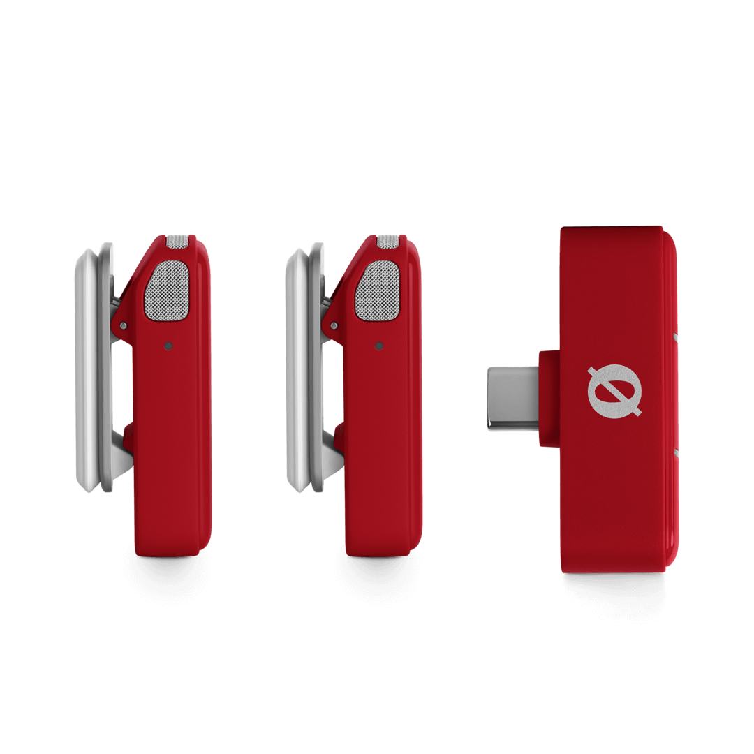 Rode Wireless Micro Red - Micrófono Inalámbrico portátil USB-C, color Rojo - https://www.cromaonline.cl/