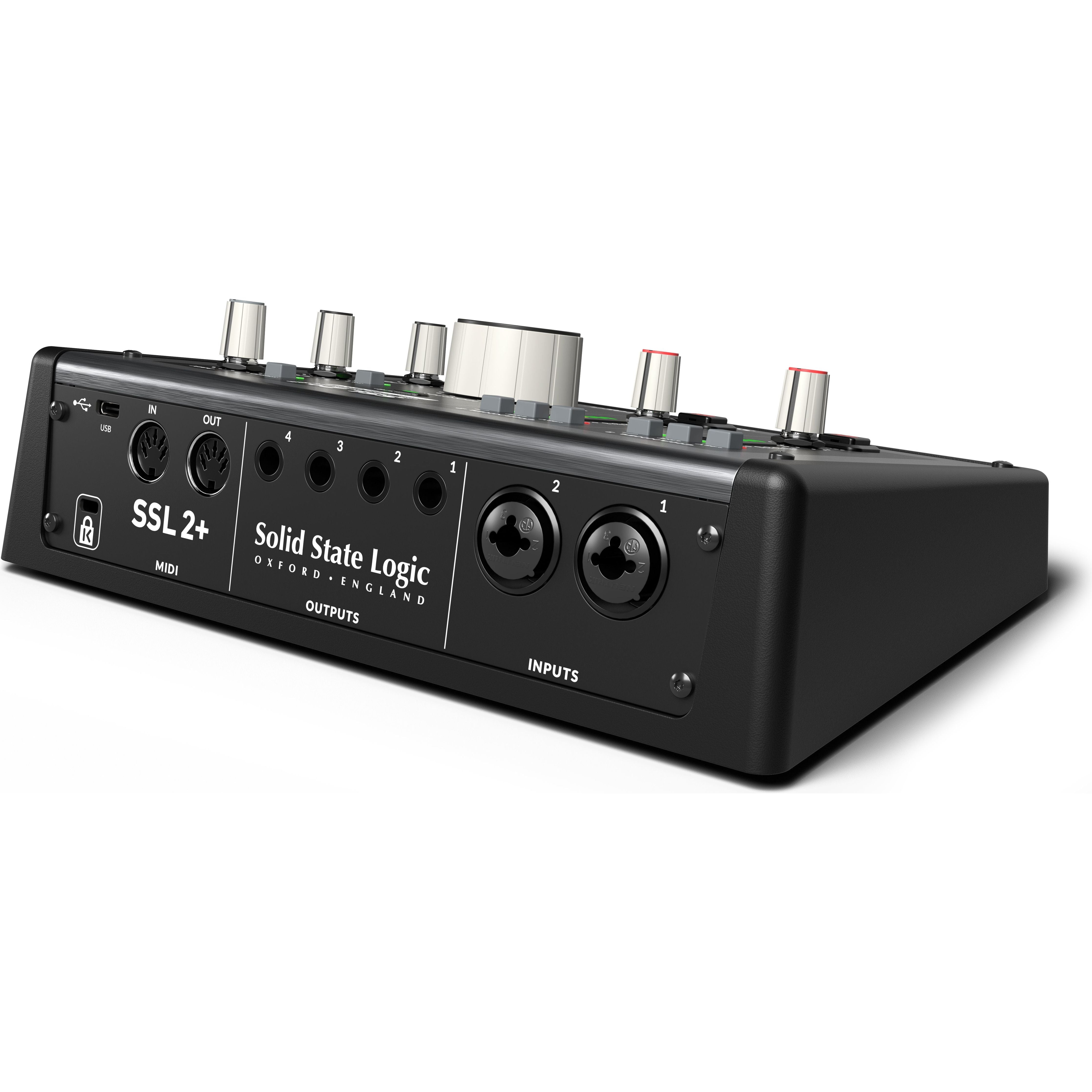 Solid State Logic SSL2+ MKII - Interfaz de audio USBC de 2 canales - https://www.cromaonline.cl/