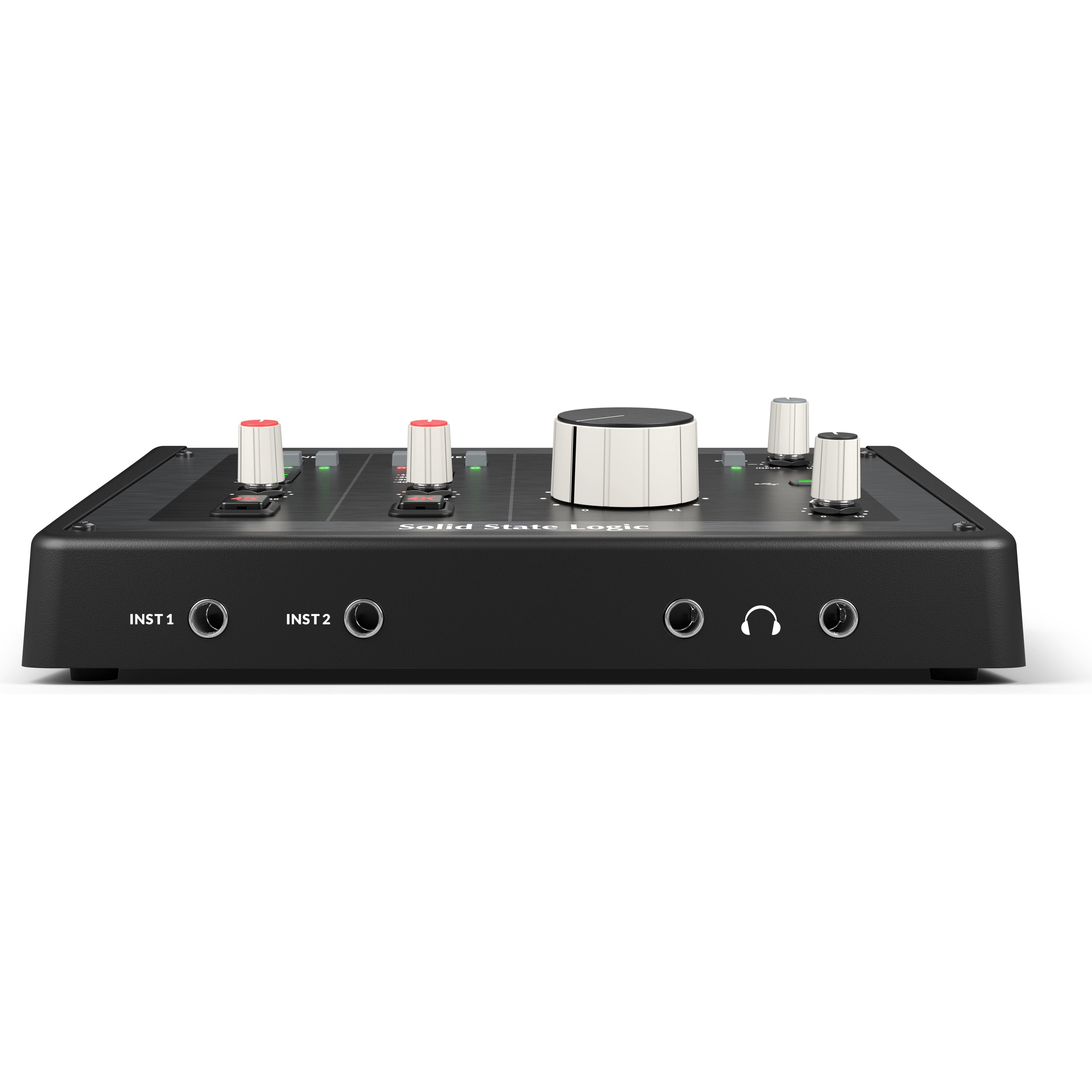 Solid State Logic SSL2+ MKII - Interfaz de audio USBC de 2 canales - https://www.cromaonline.cl/